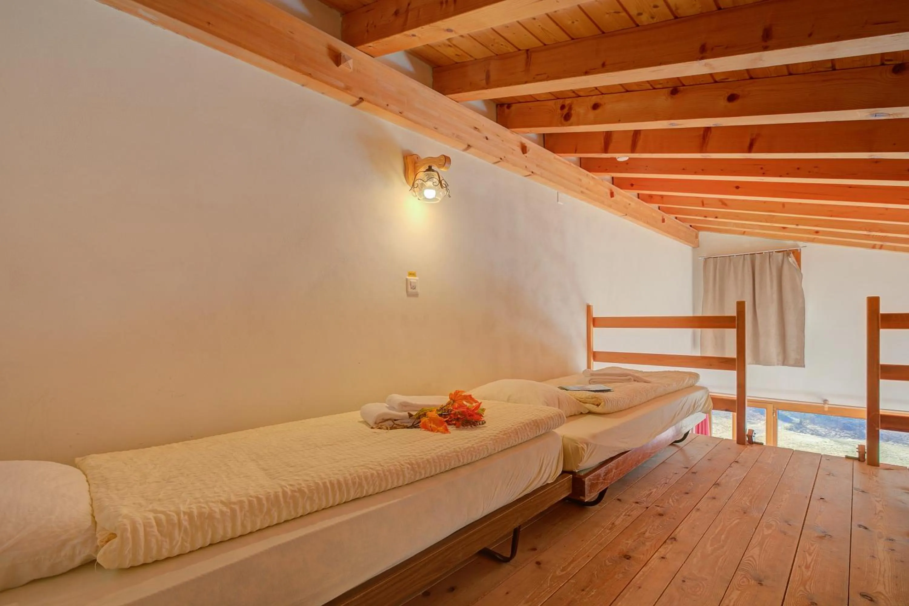 Bed in Hotel Relais Alpin