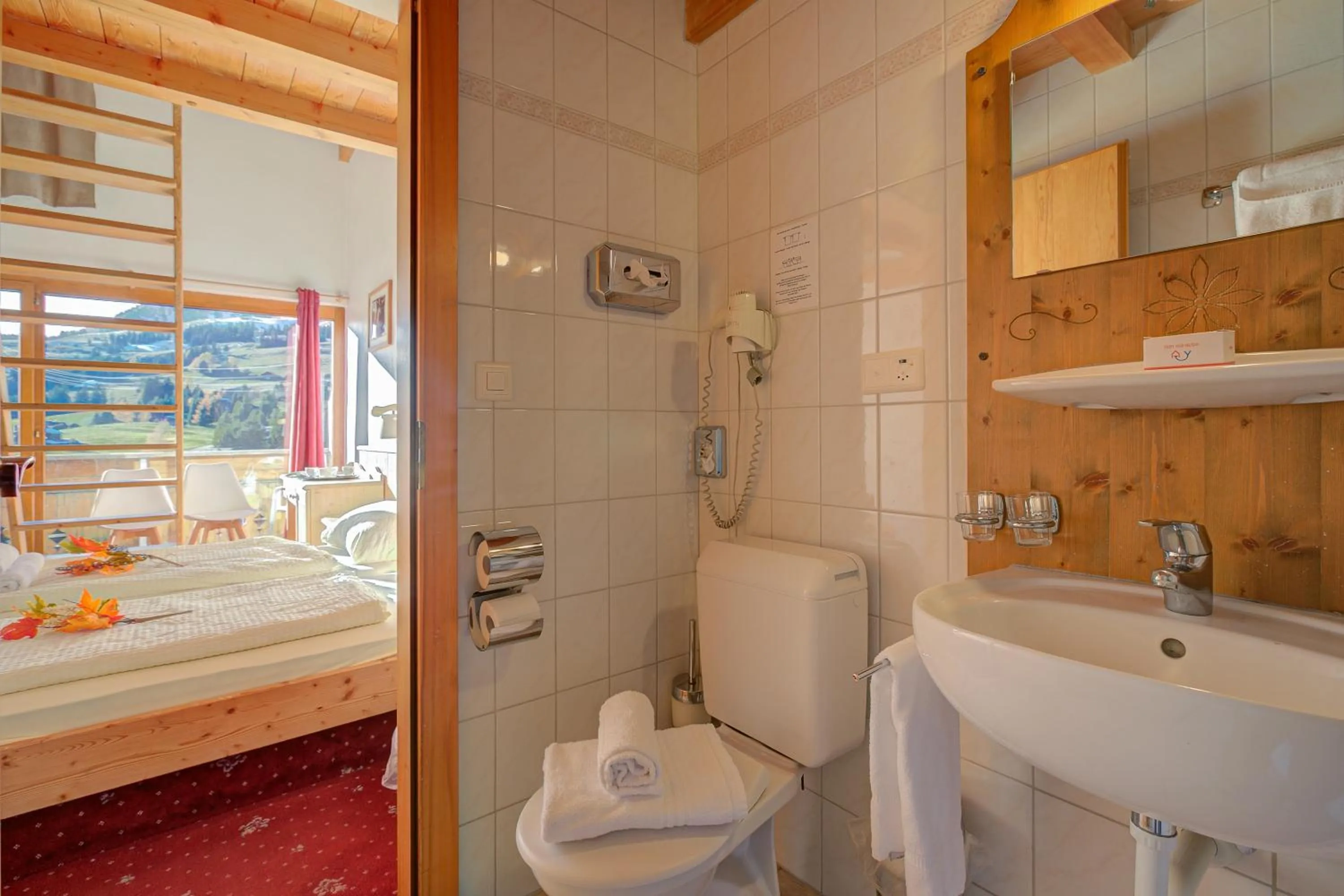 Bathroom in Hotel Relais Alpin