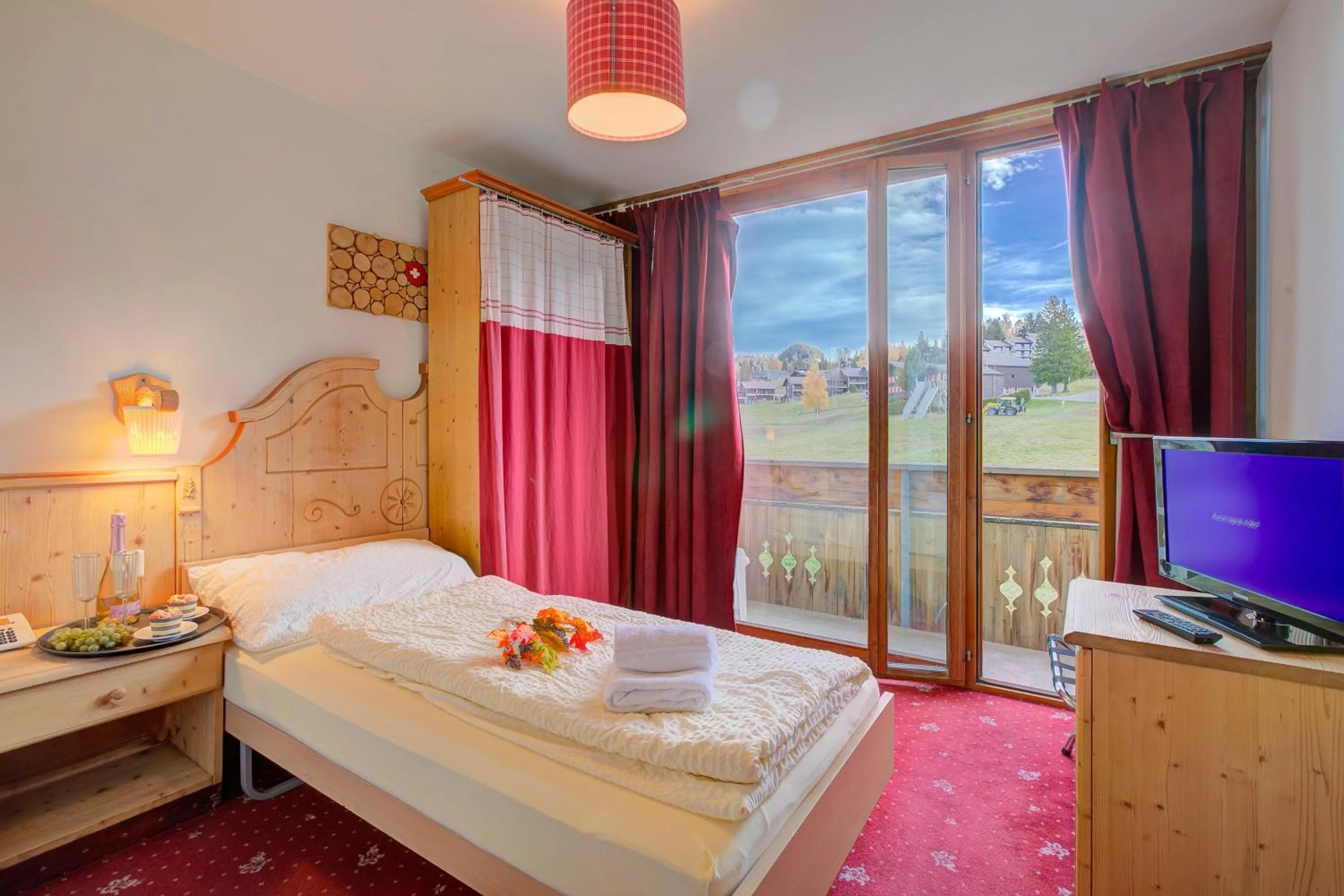 Bed in Hotel Relais Alpin