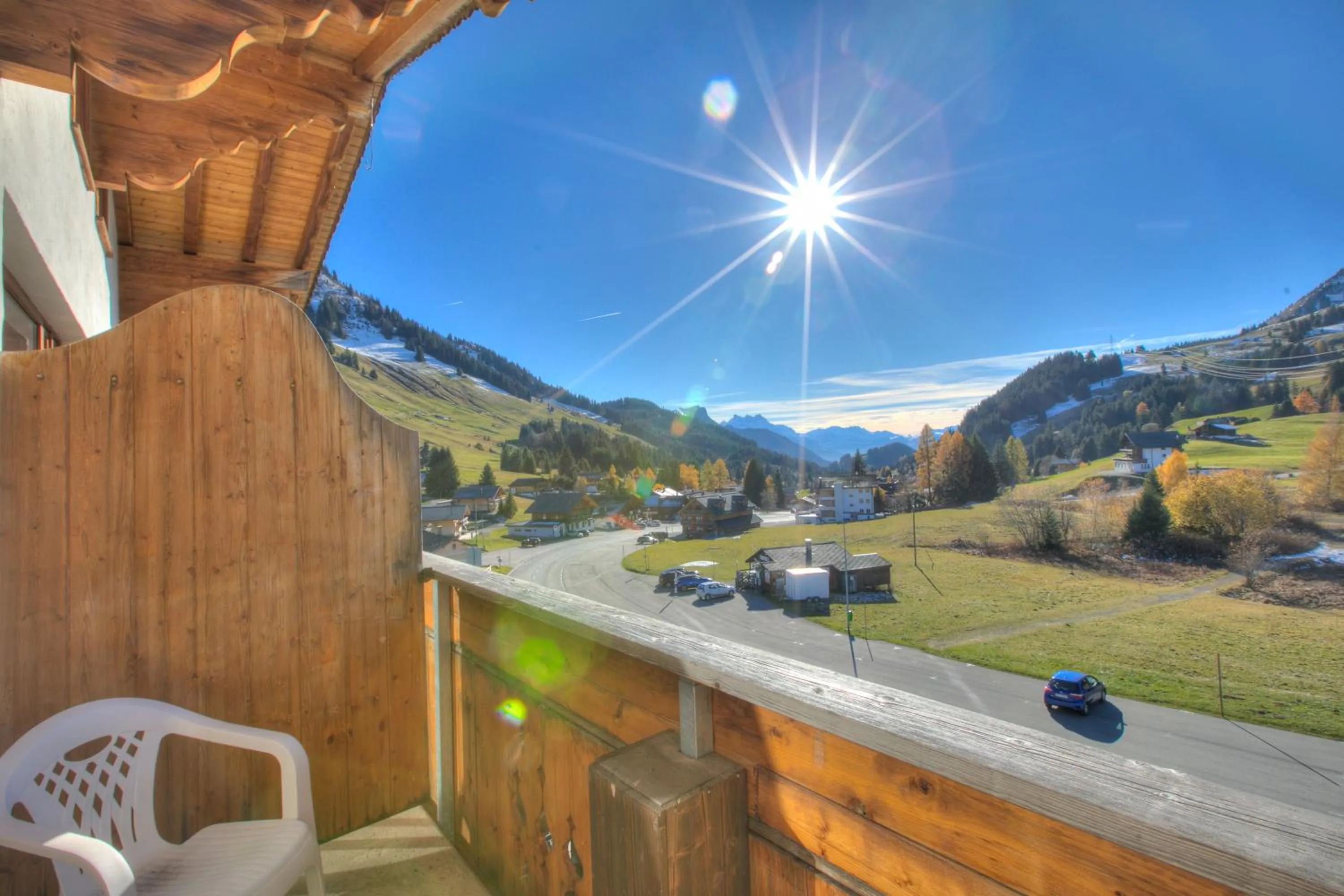 Mountain view in Hotel Relais Alpin