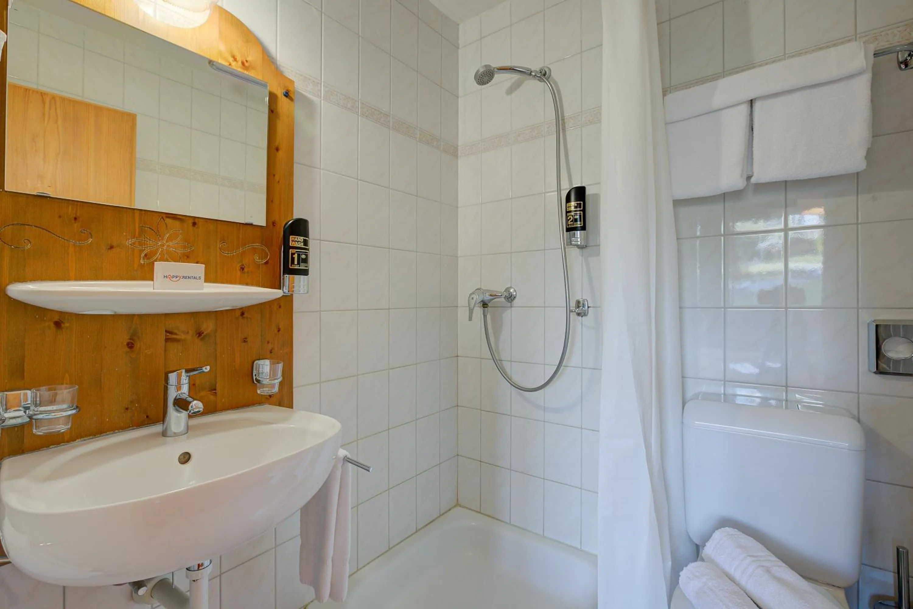 Shower in Hotel Relais Alpin
