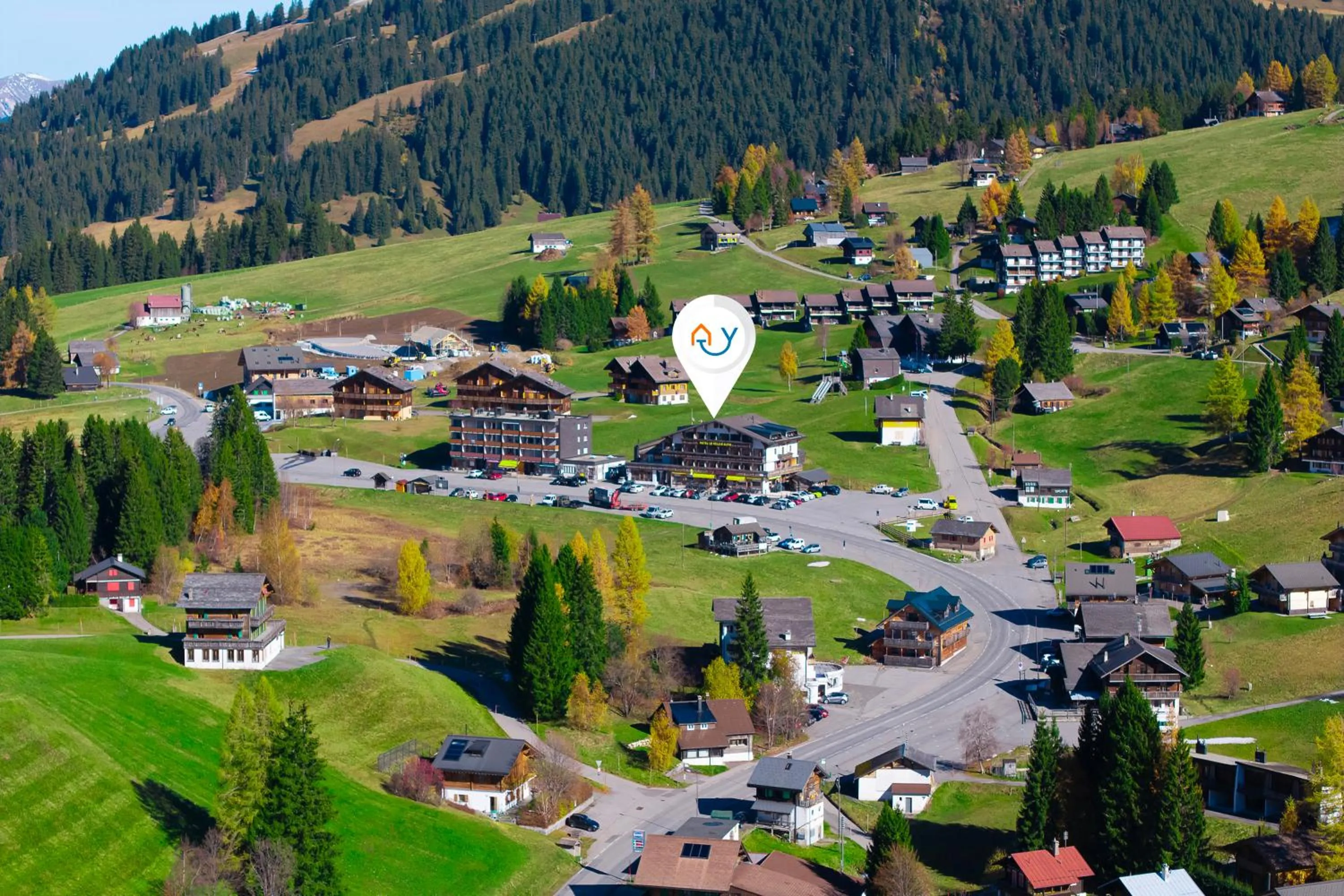 Location in Hotel Relais Alpin