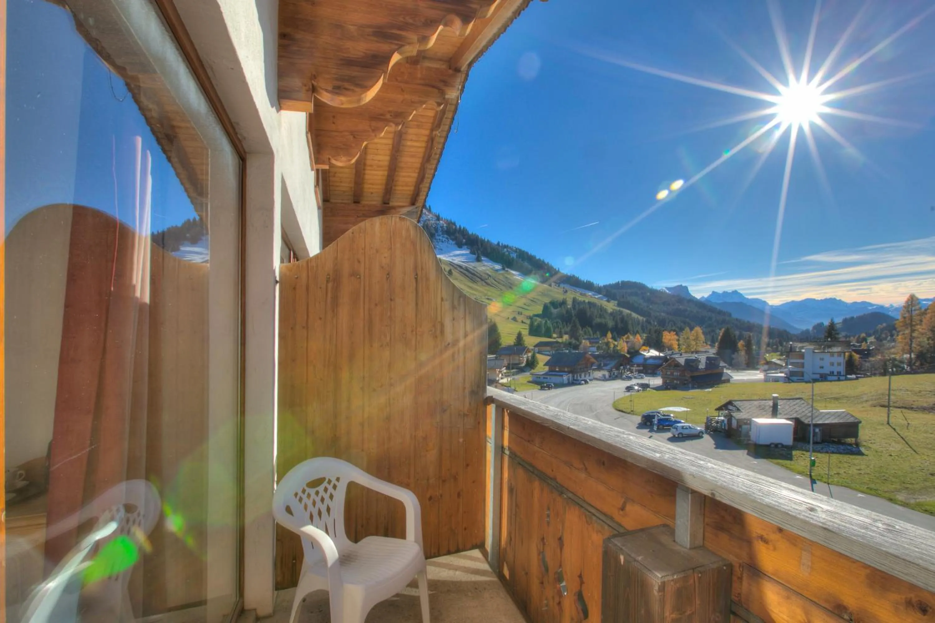 Balcony/Terrace in Hotel Relais Alpin
