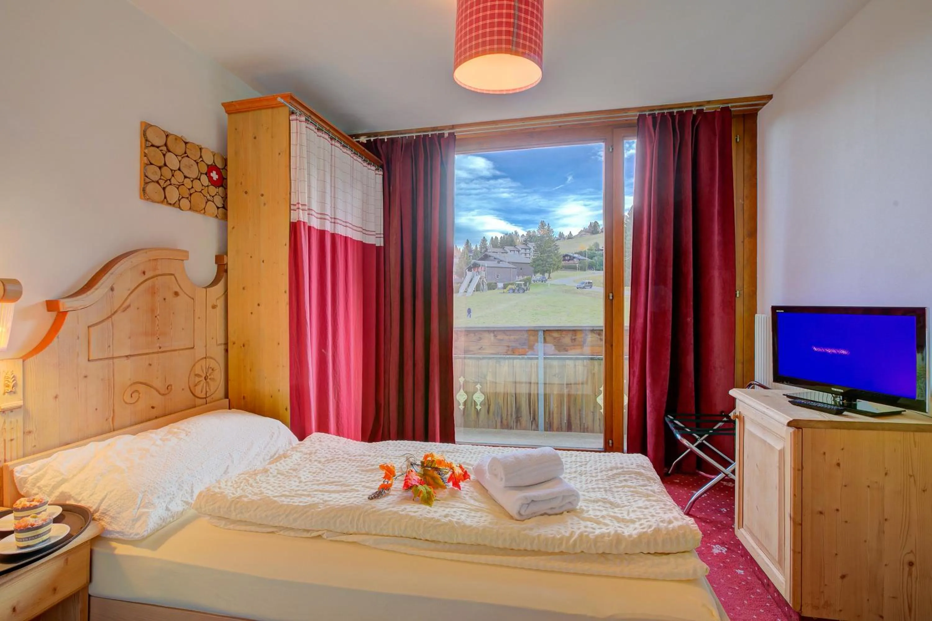 Bed in Hotel Relais Alpin