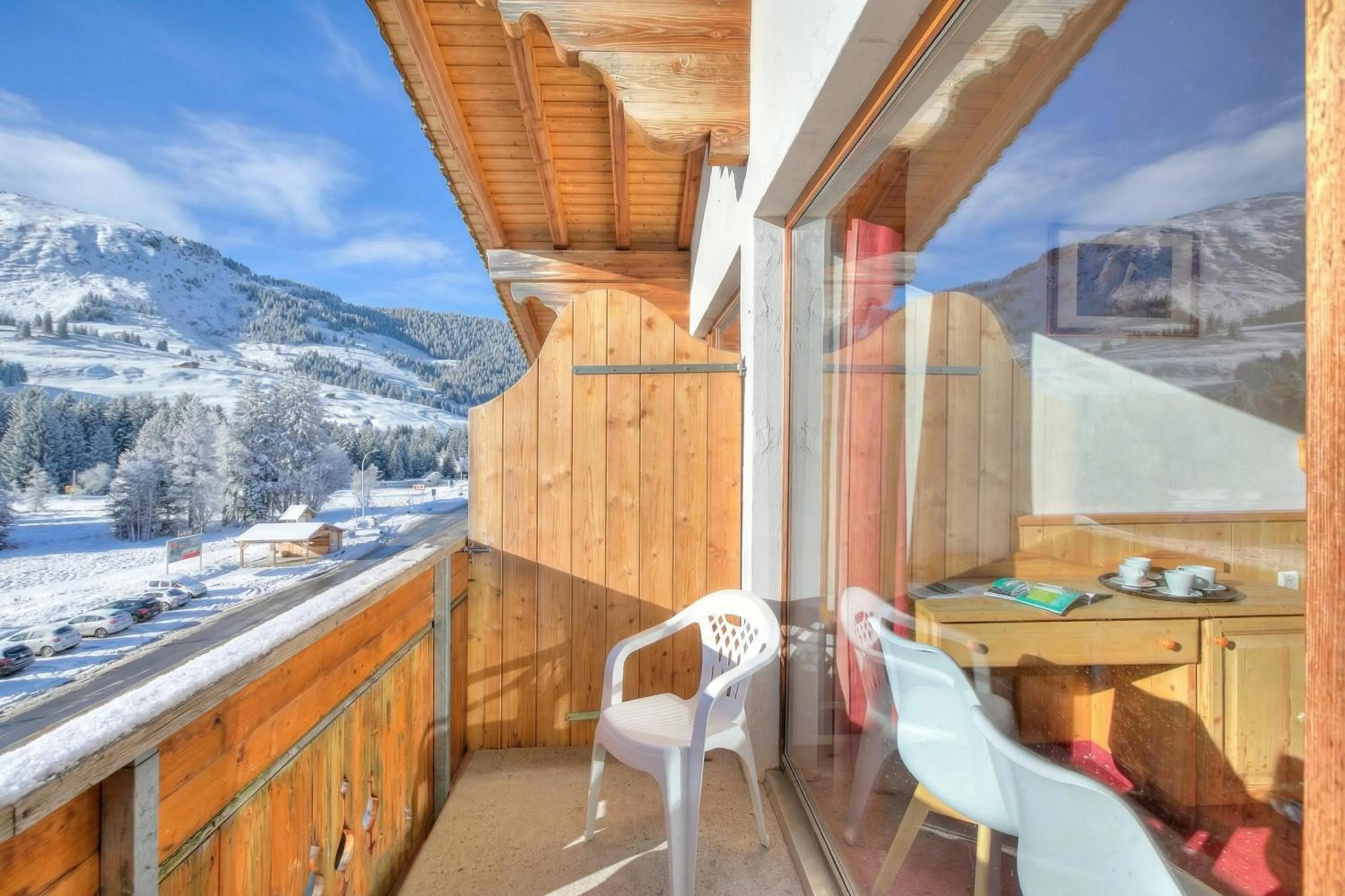 Balcony/Terrace in Hotel Relais Alpin