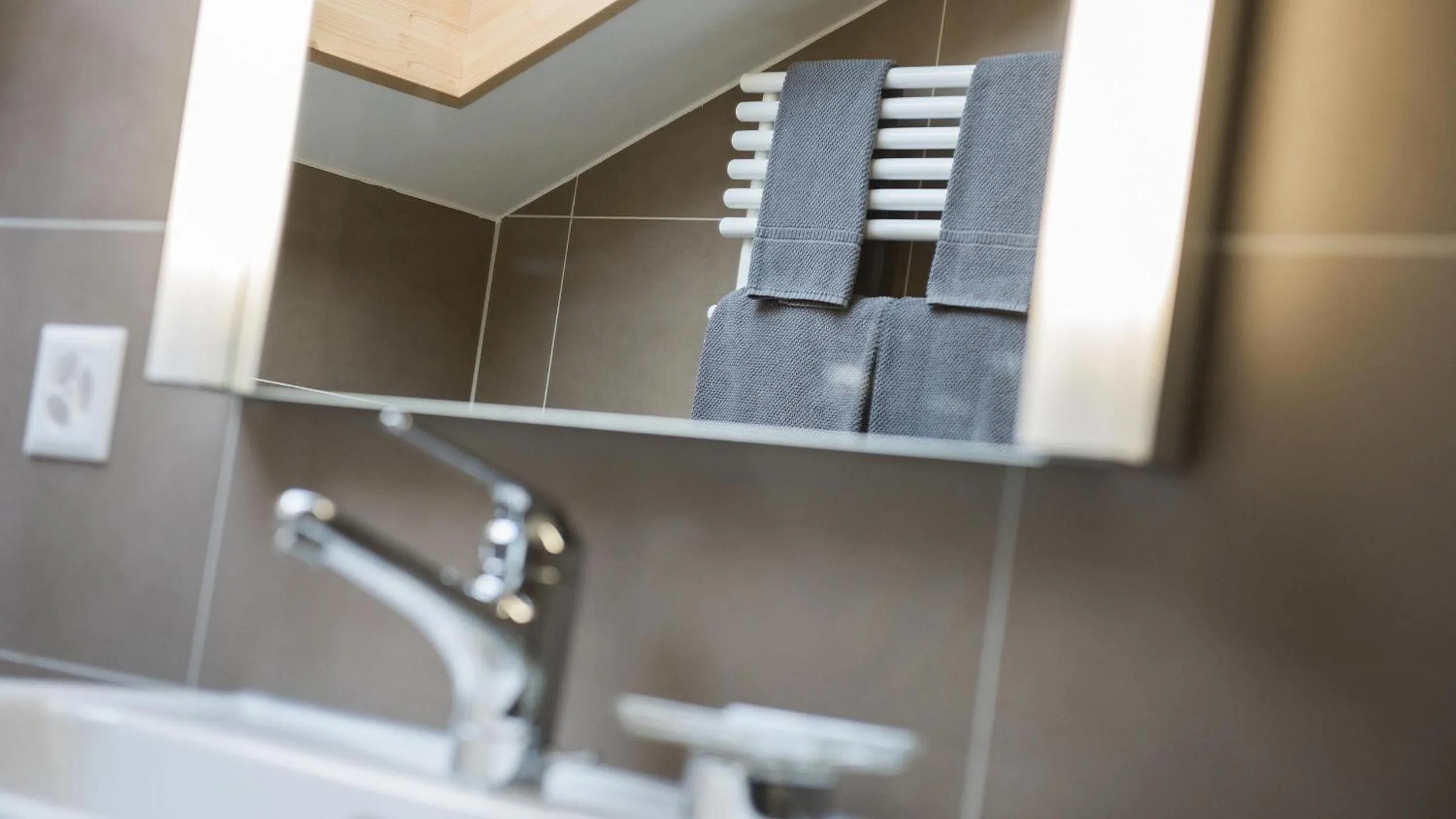 Bathroom in Hotel Silberhorn