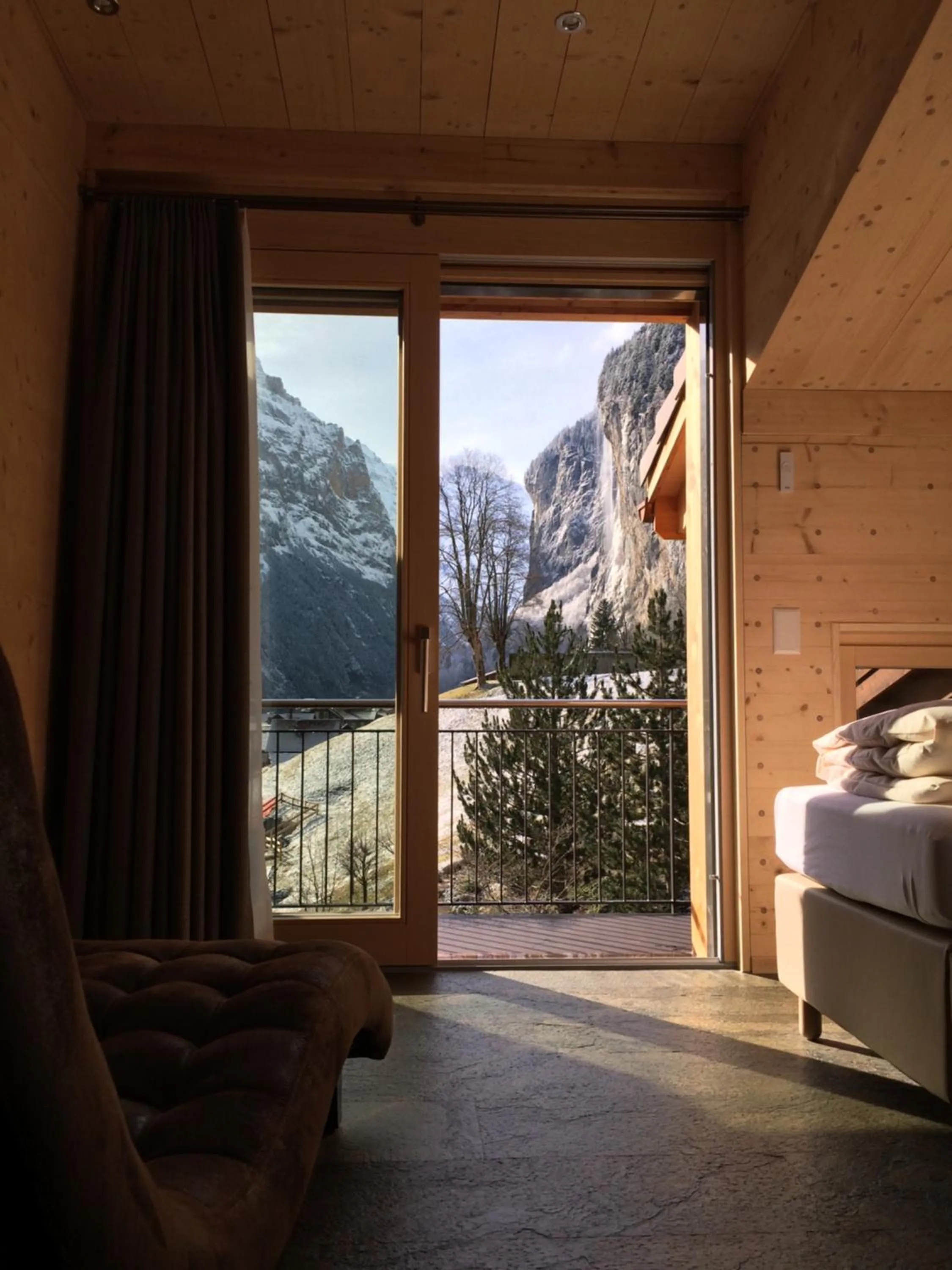 Mountain view in Hotel Silberhorn