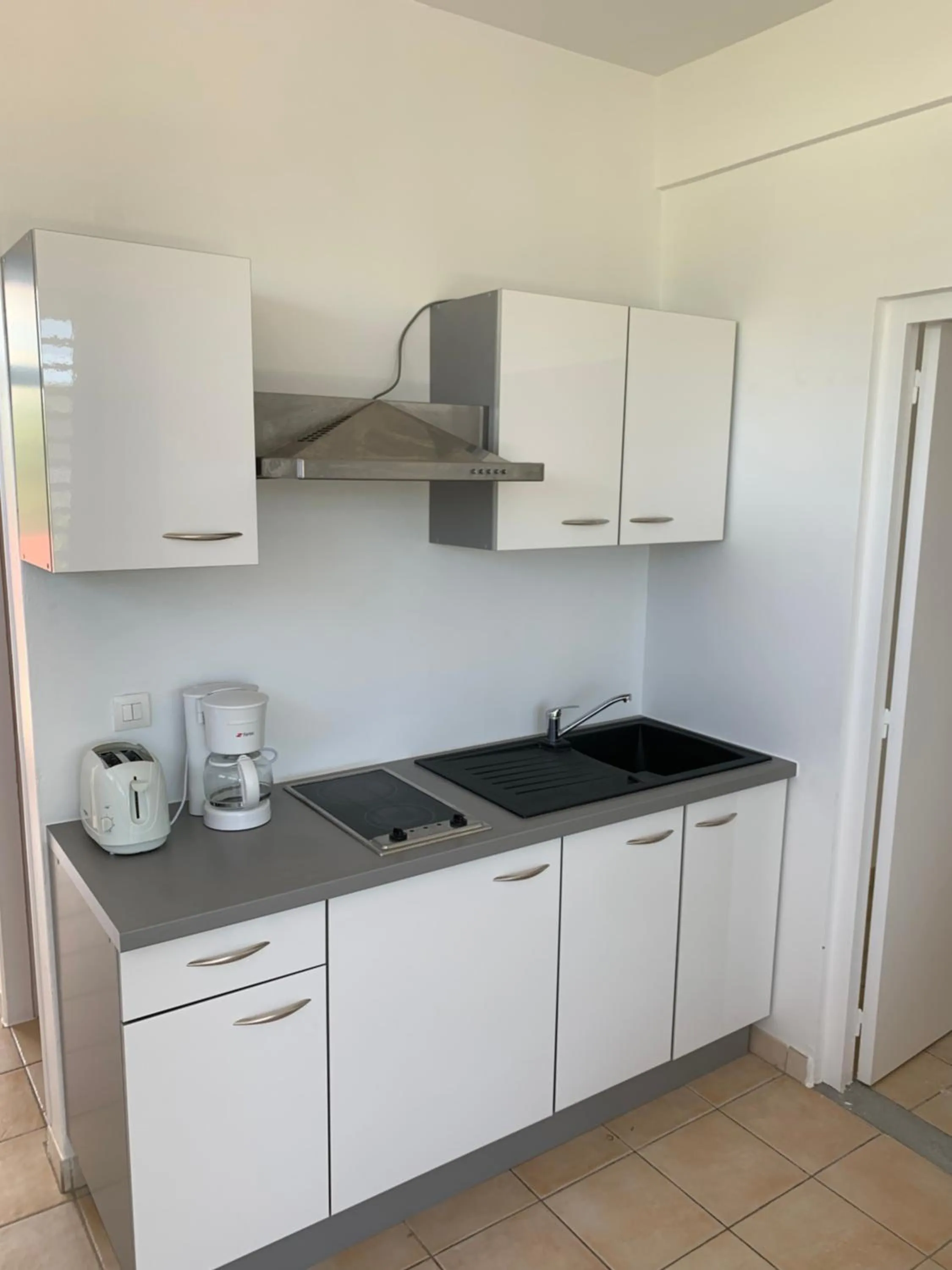 Kitchen or kitchenette in Les plages de Macabou