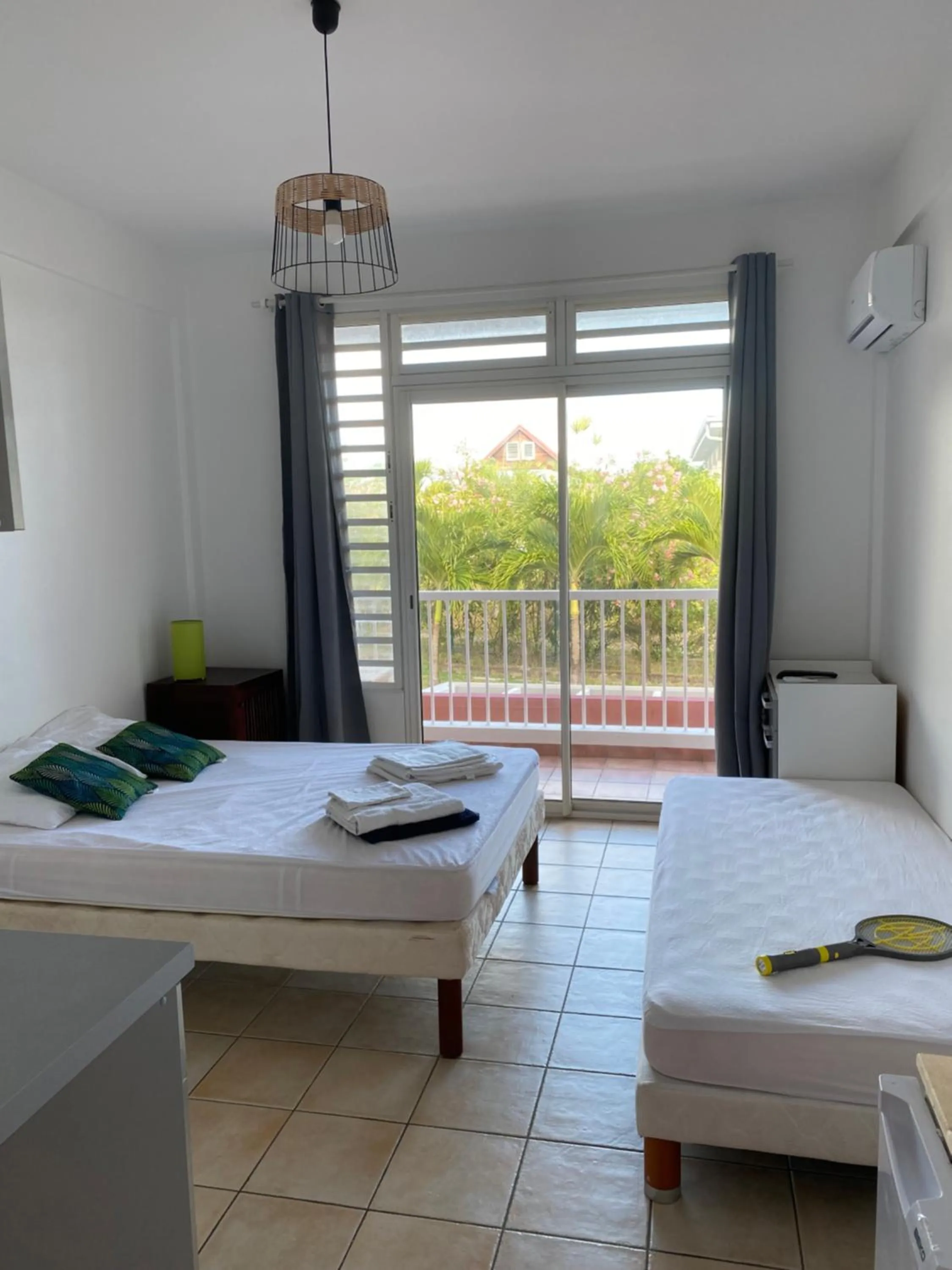 Bedroom, Bed in Les plages de Macabou