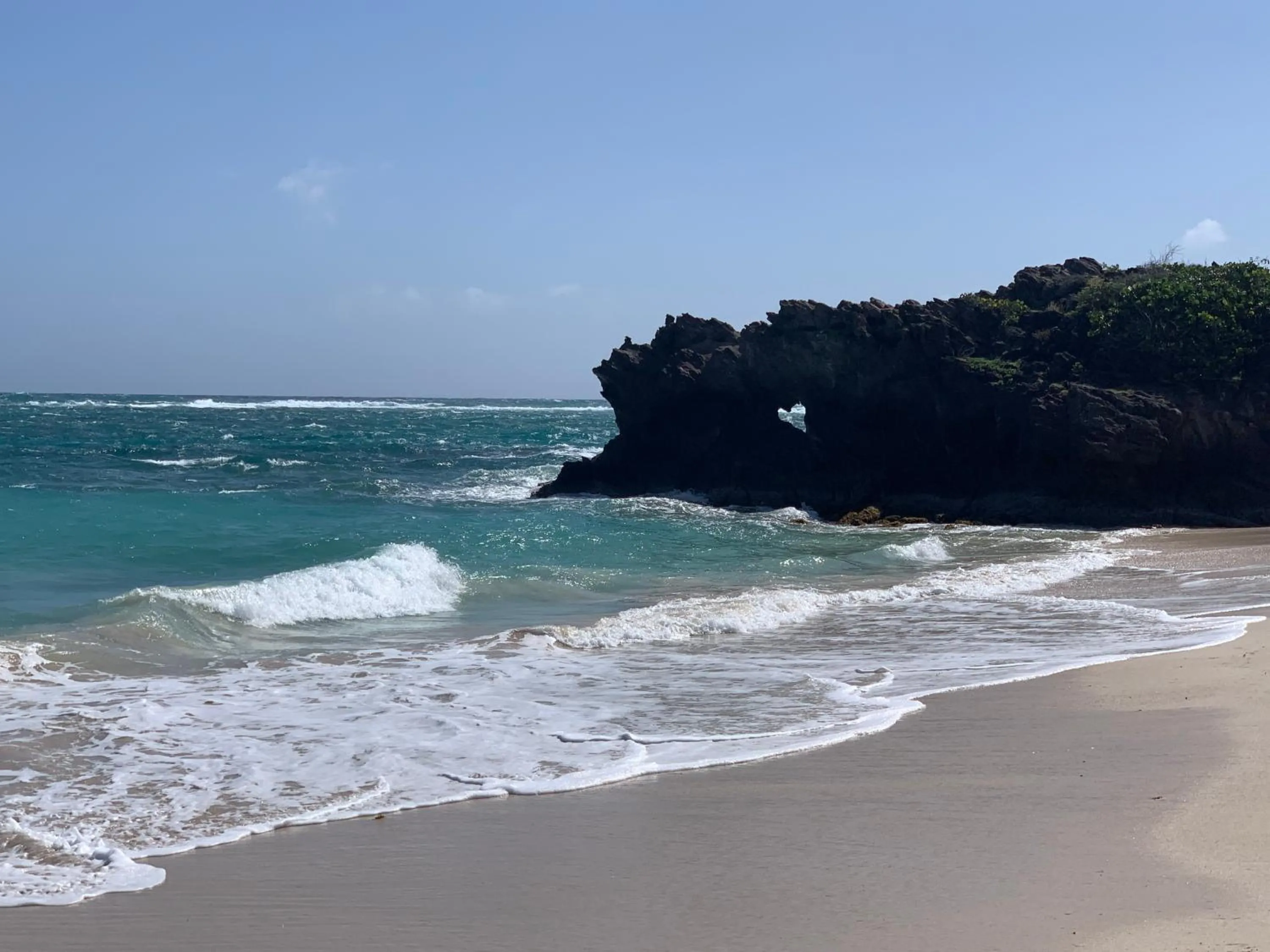 Natural landscape in Les plages de Macabou