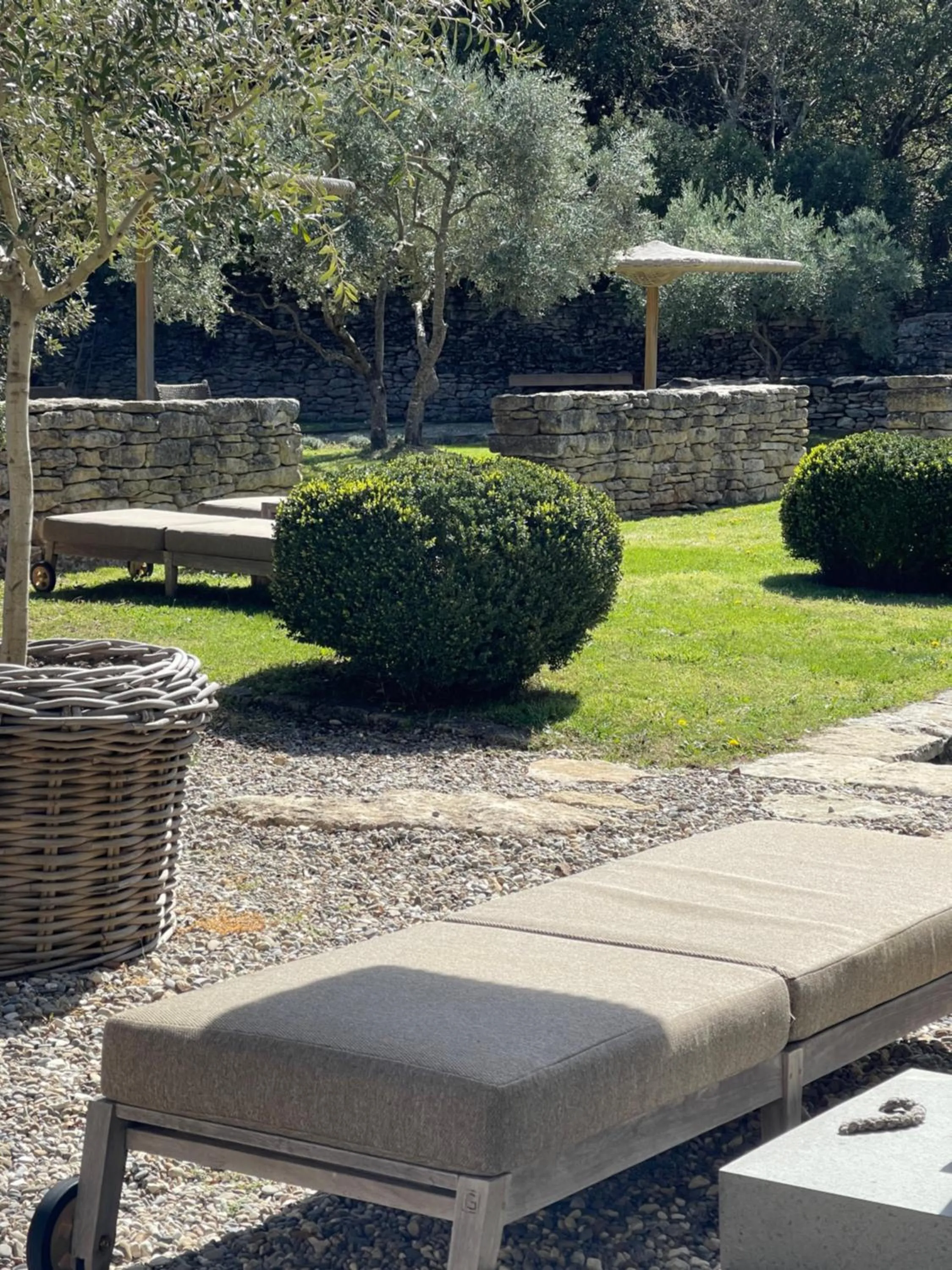 Garden in Le Mas de Béthel