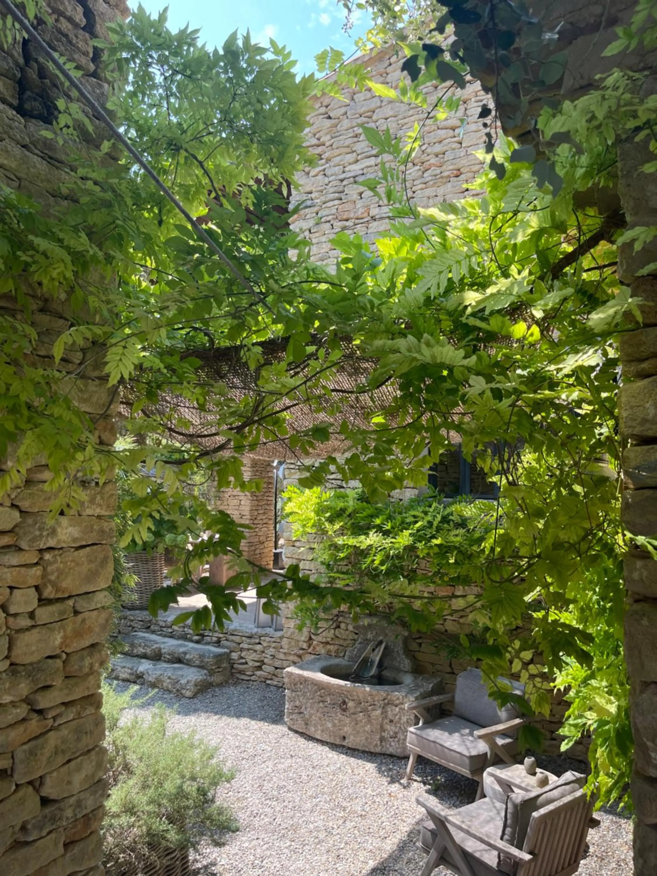 Garden in Le Mas de Béthel