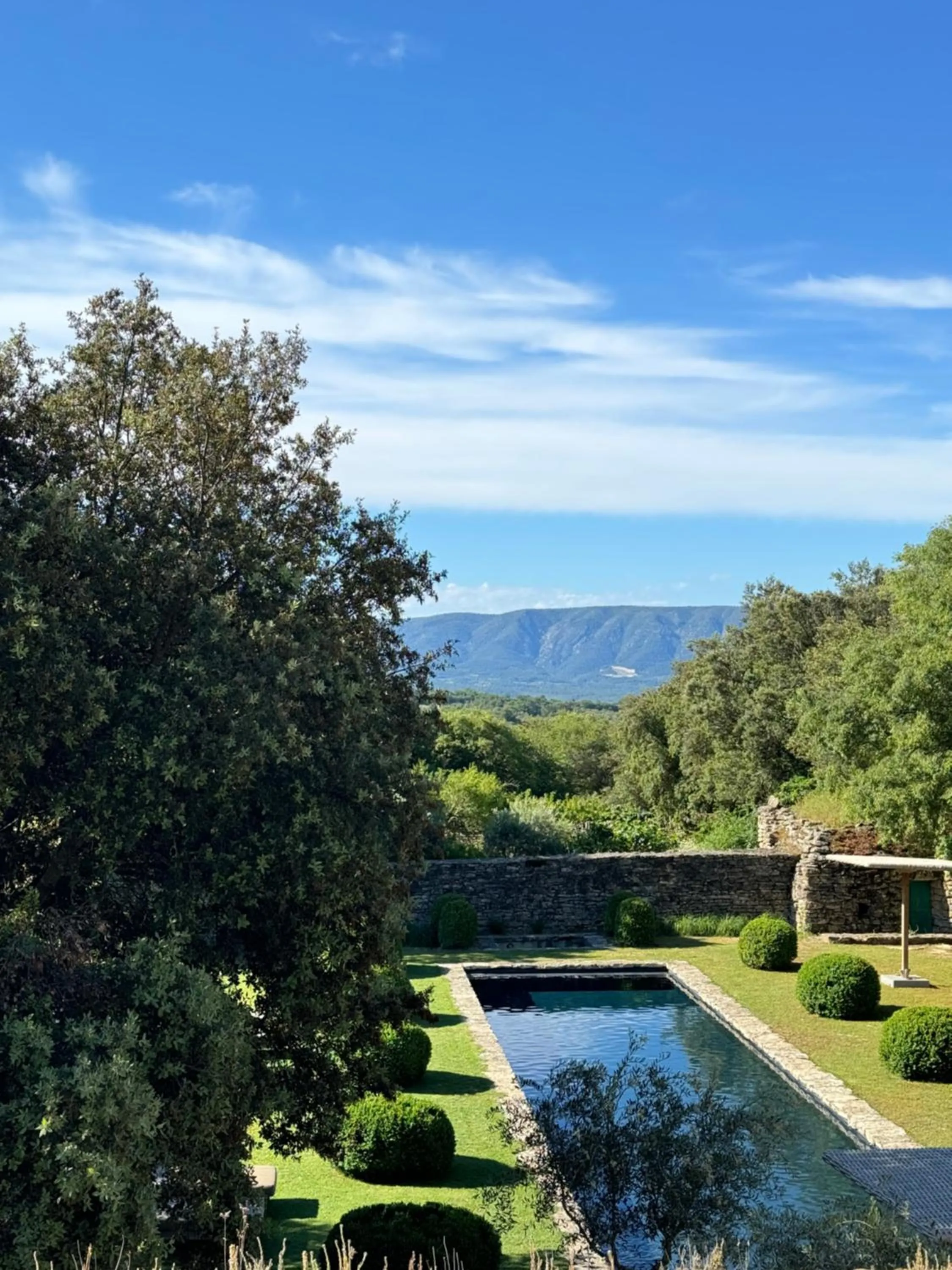 Bird's eye view in Le Mas de Béthel