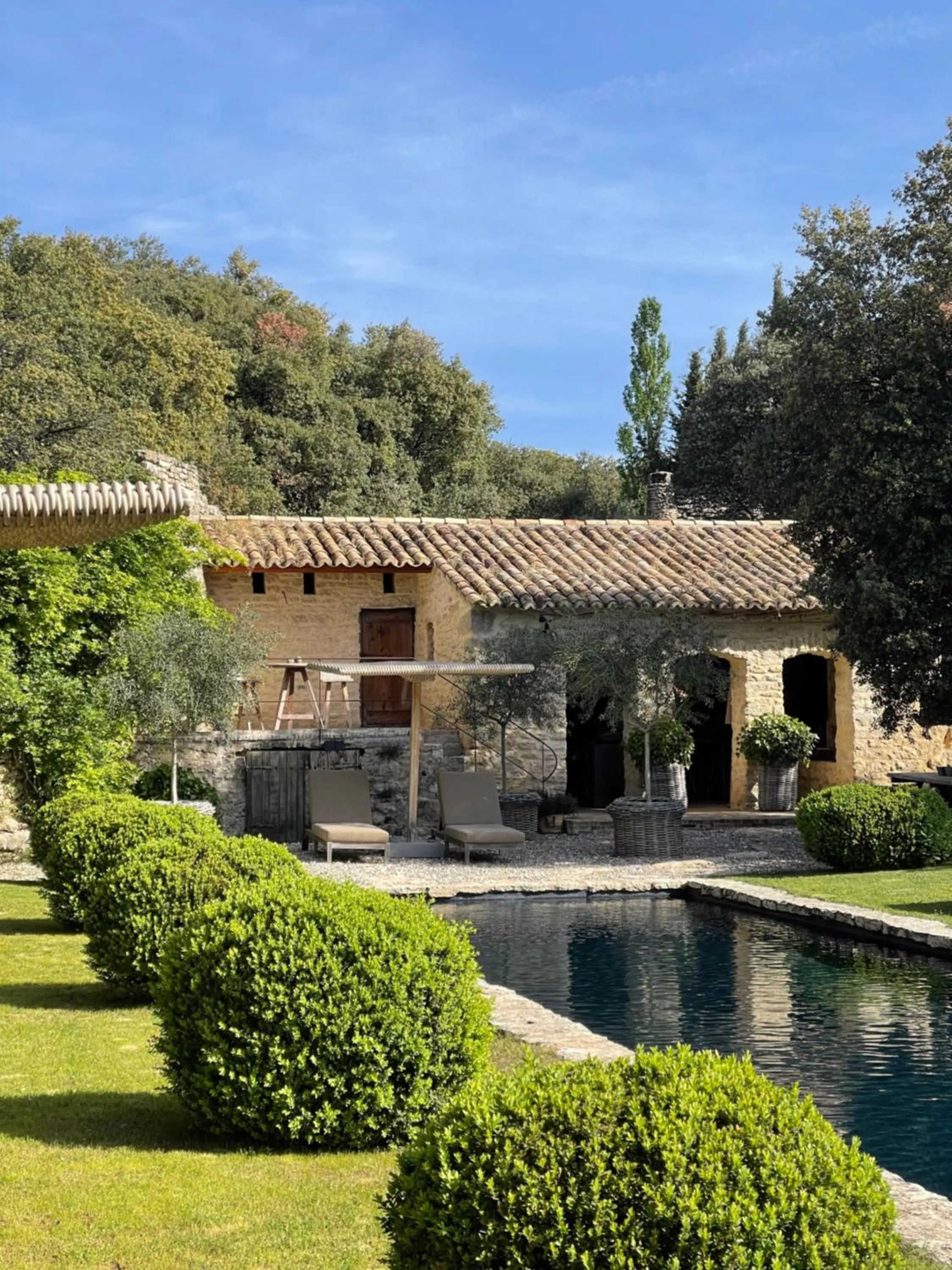 Garden in Le Mas de Béthel