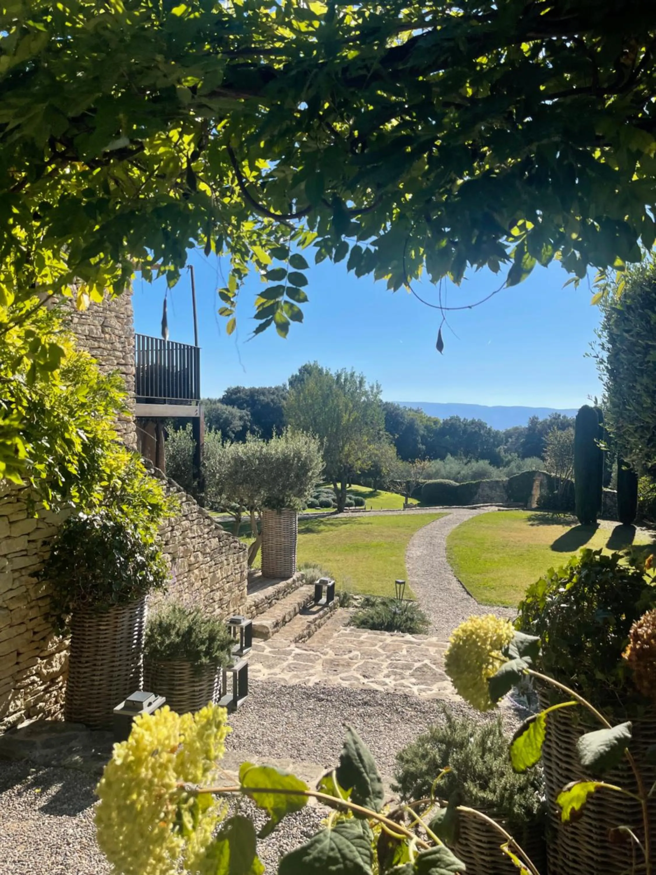 Garden in Le Mas de Béthel