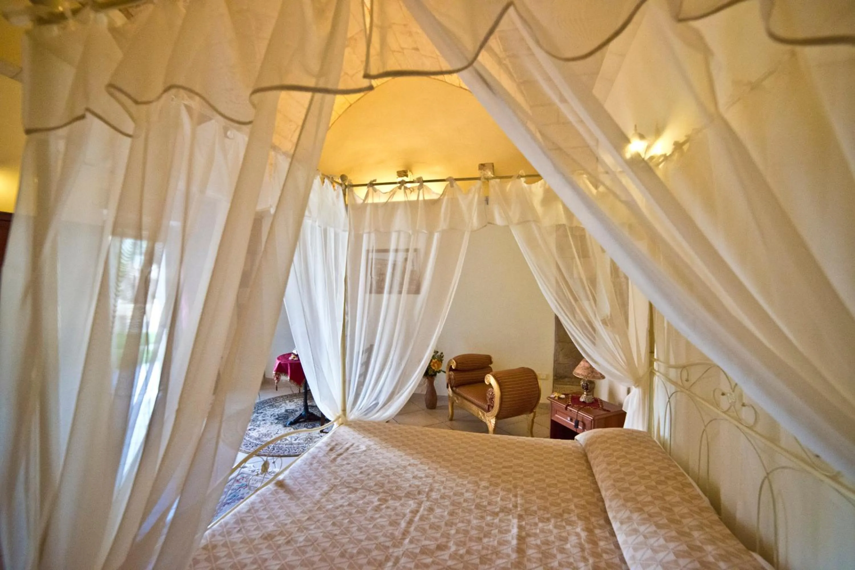 Bed in Masseria Cinti
