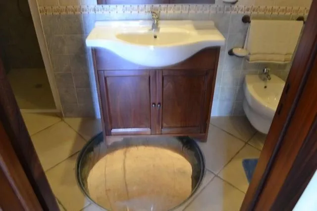 Bathroom in Masseria Cinti