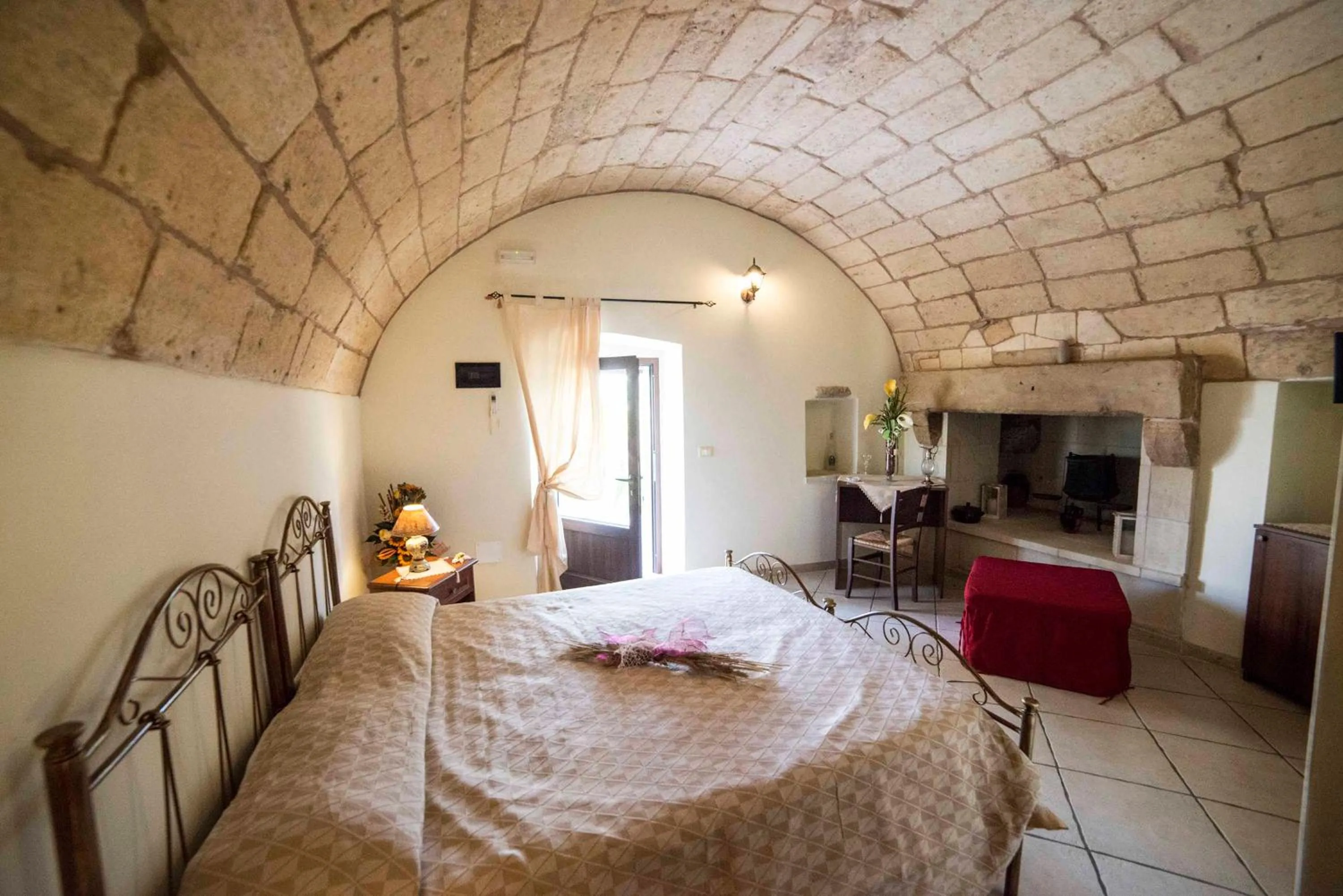 Bed in Masseria Cinti