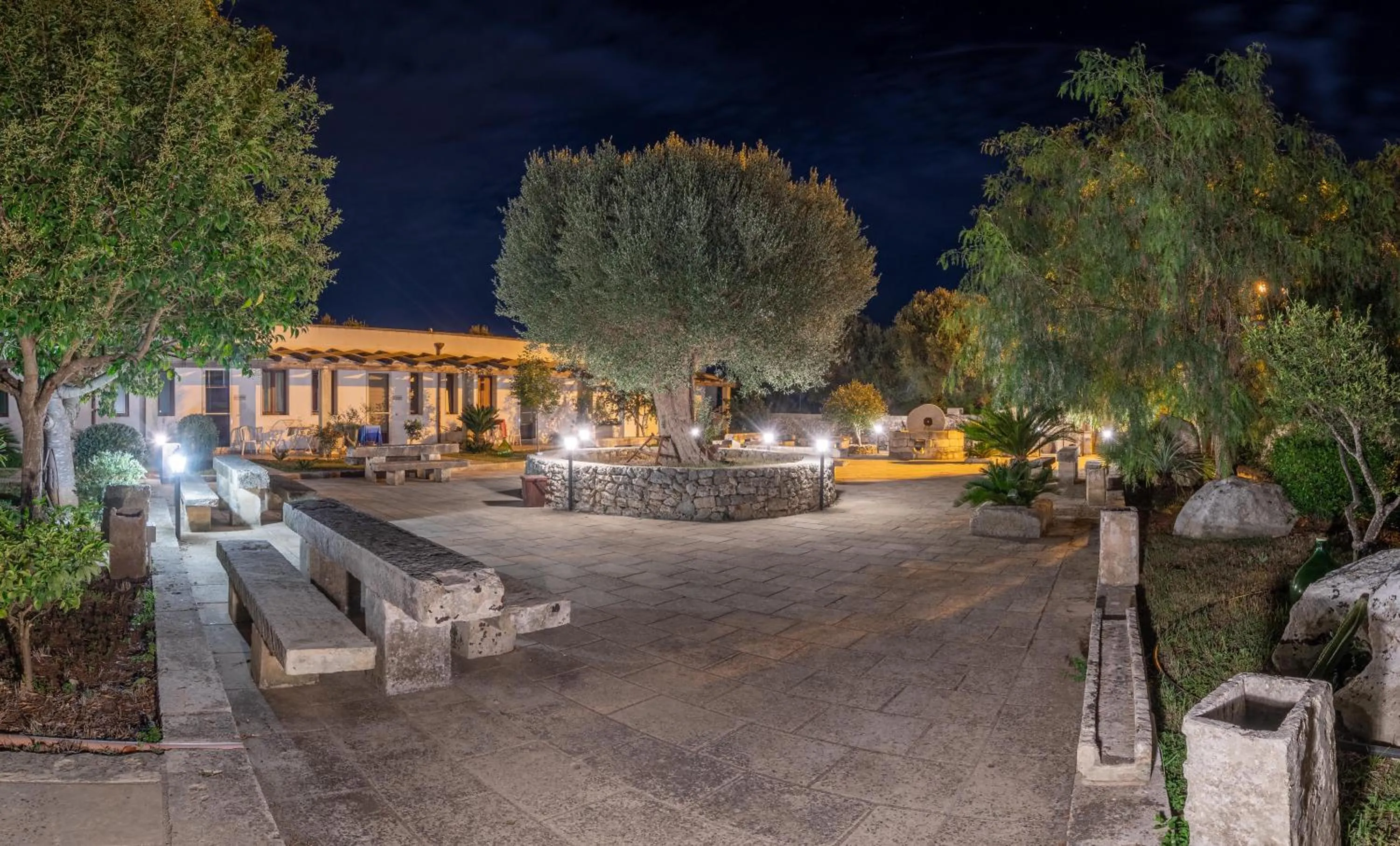 Garden in Masseria Cinti