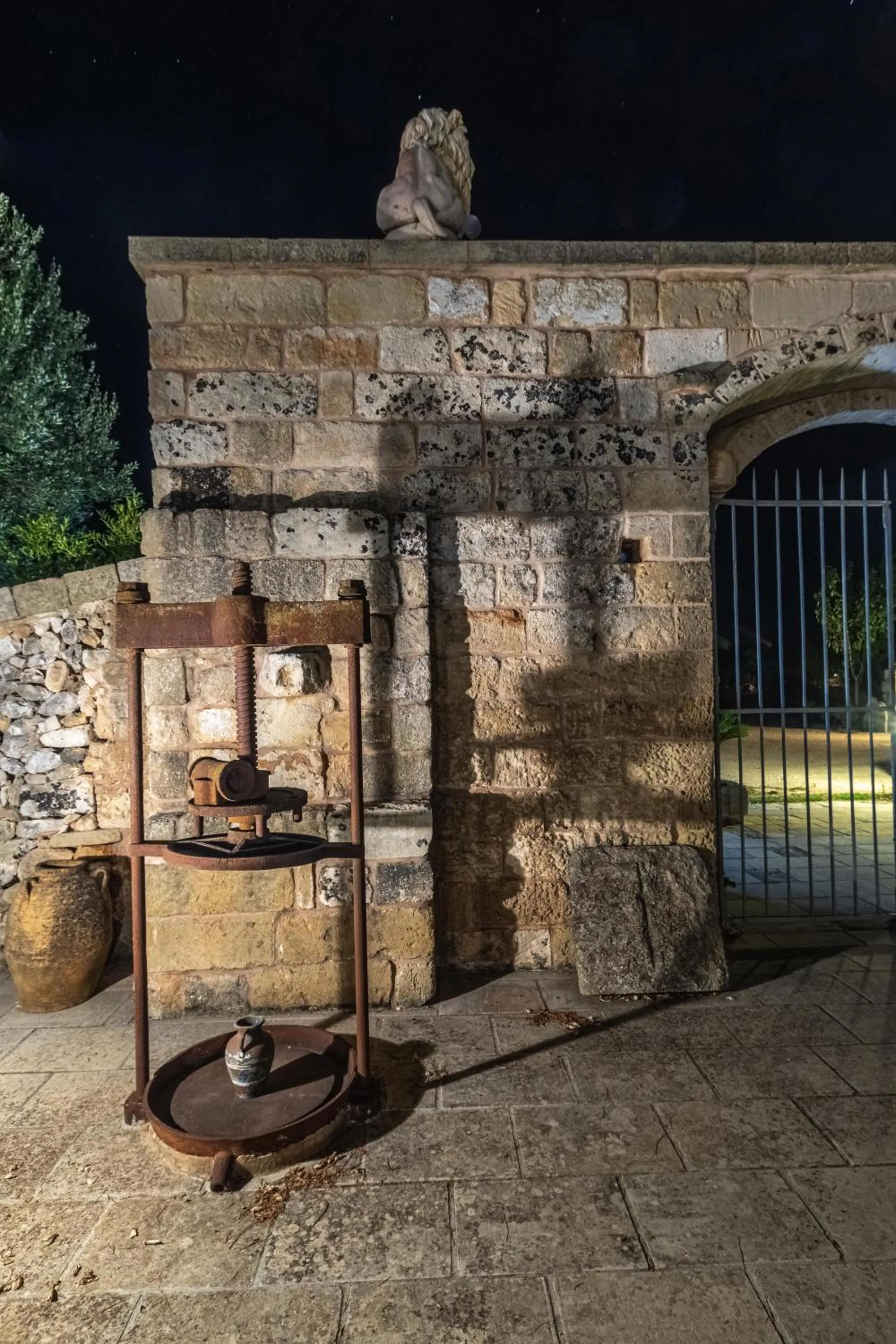 Facade/entrance in Masseria Cinti