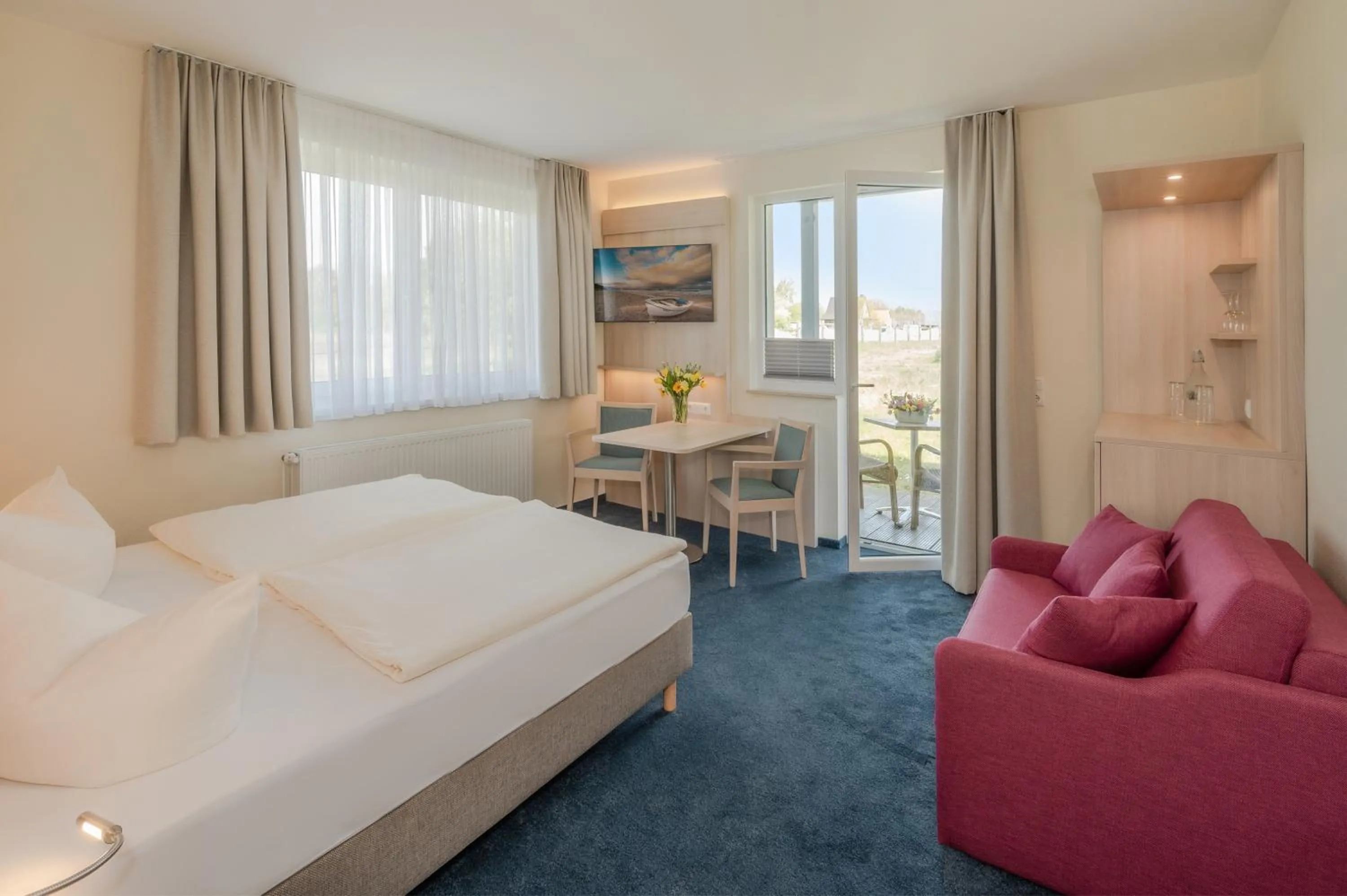 Photo of the whole room, Bed in Inselhof Vineta