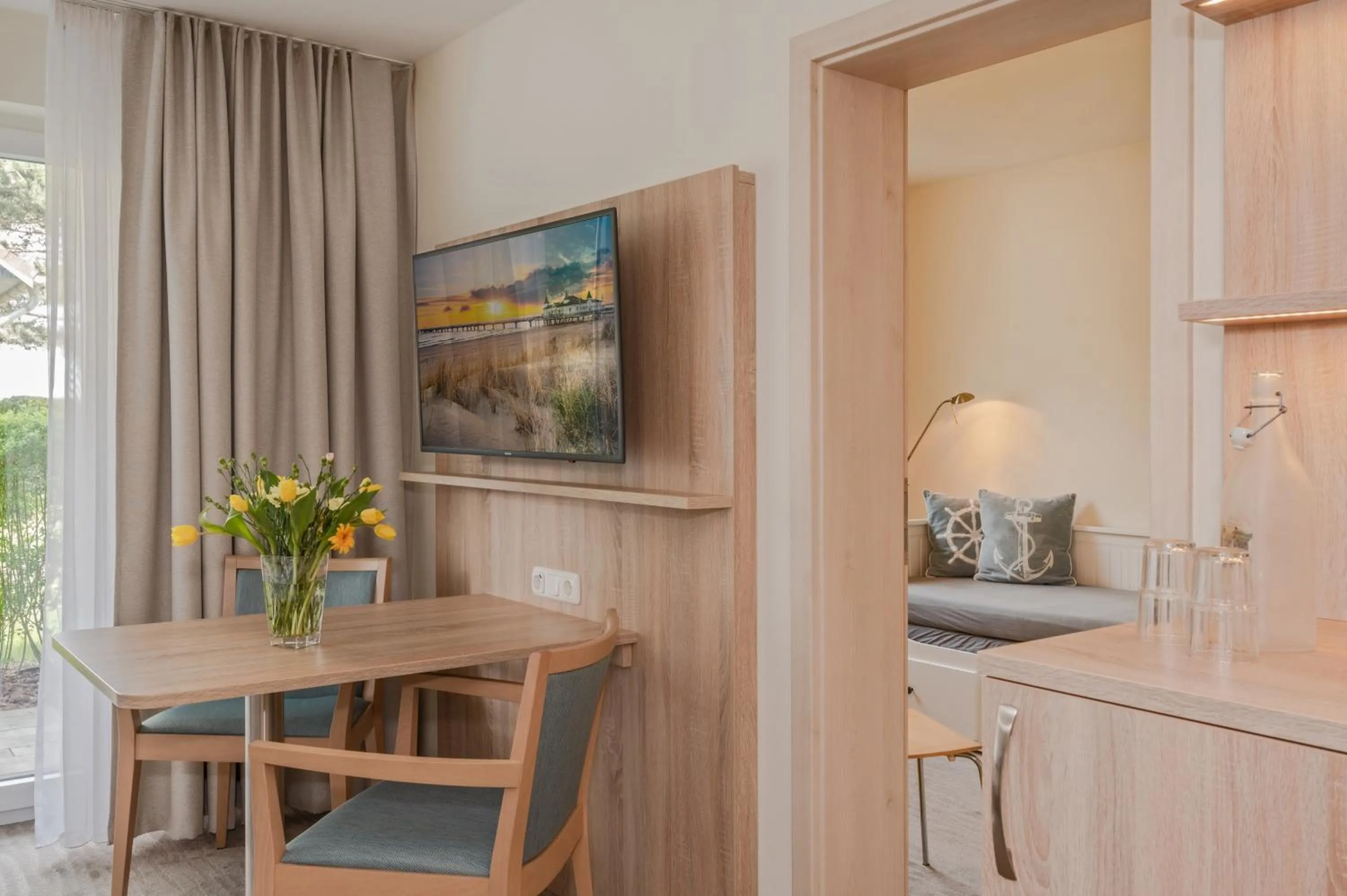 Photo of the whole room in Inselhof Vineta