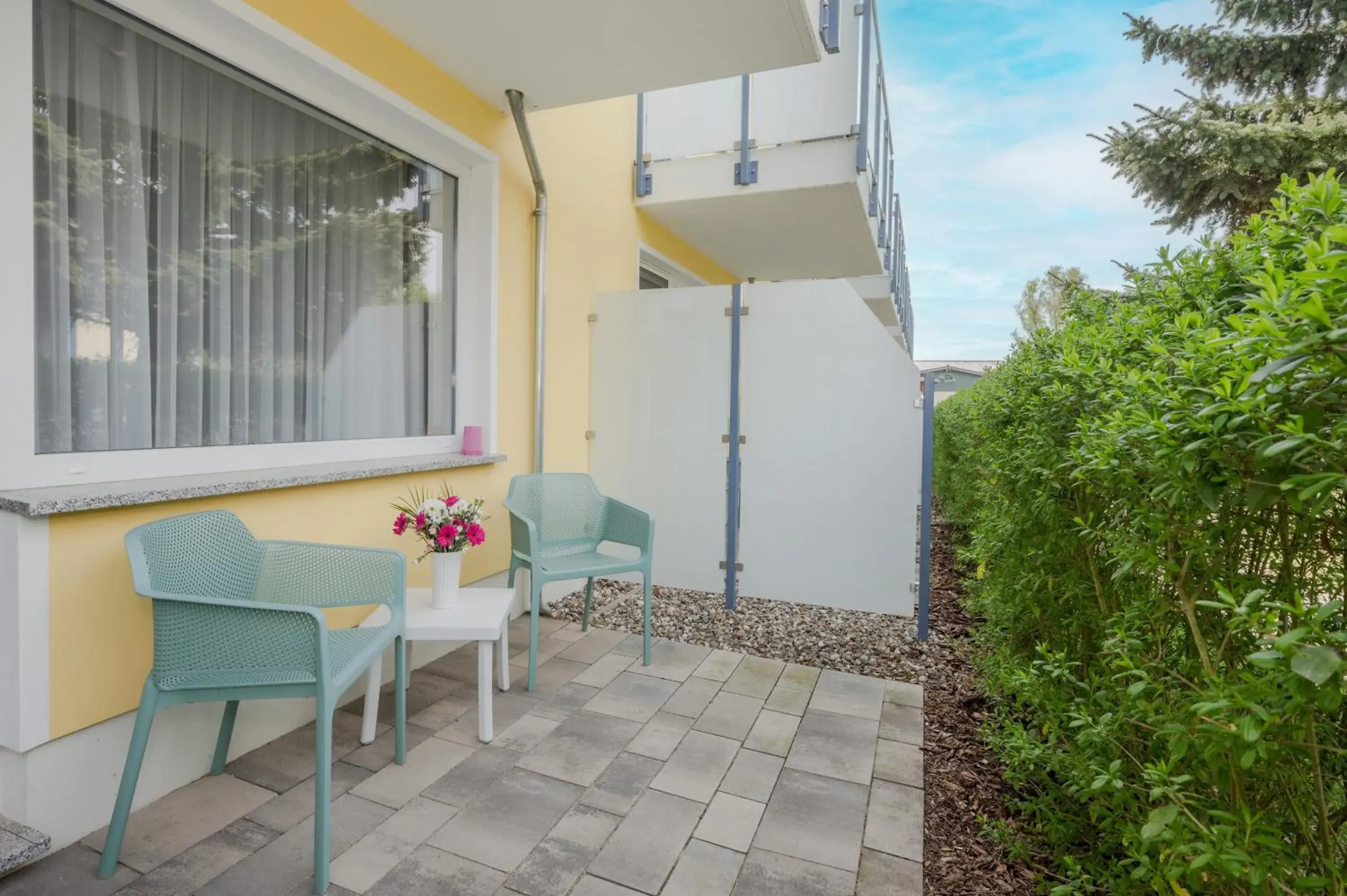 Balcony/Terrace in Inselhof Vineta