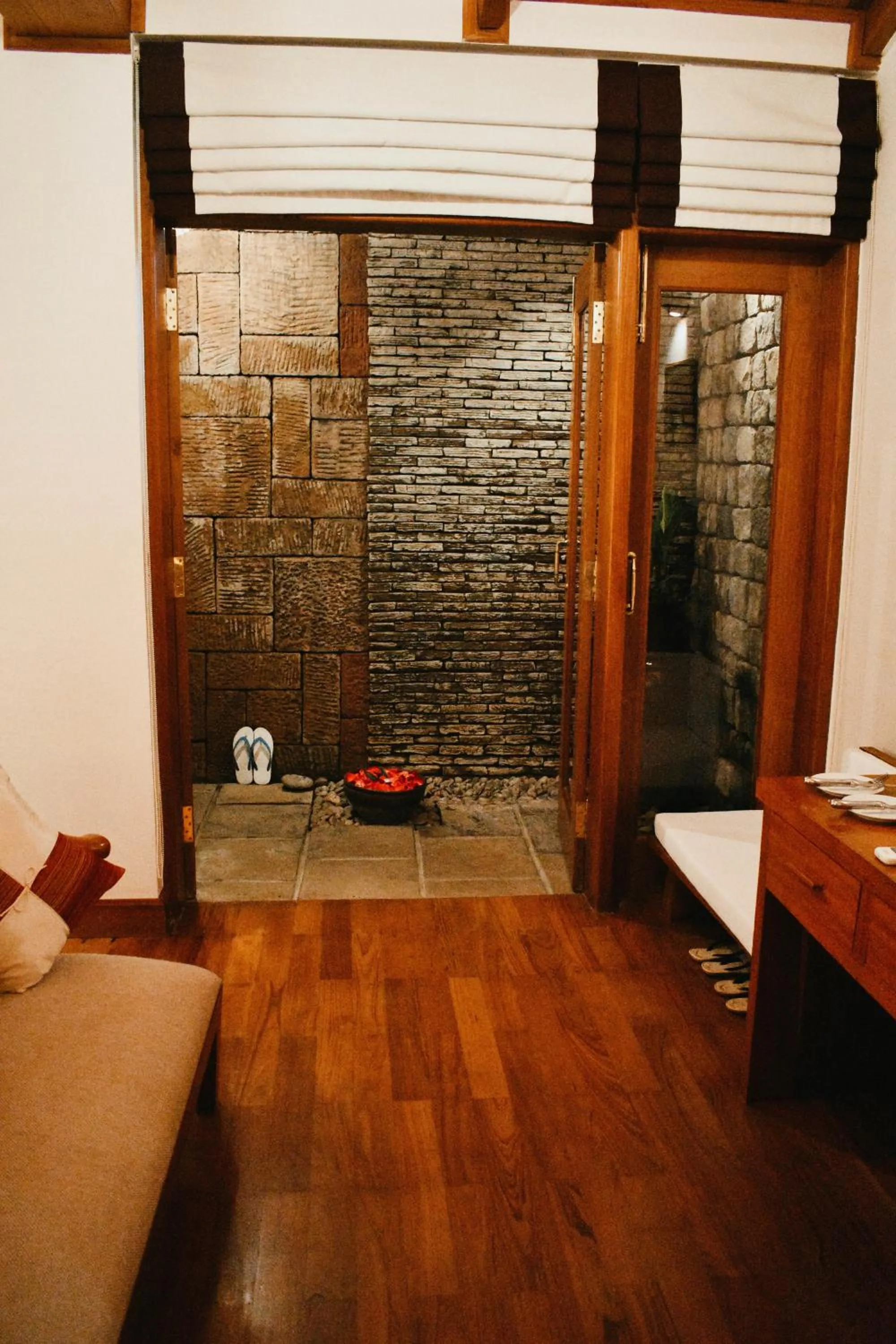 Inner courtyard view in The Hotel by the Red Canal