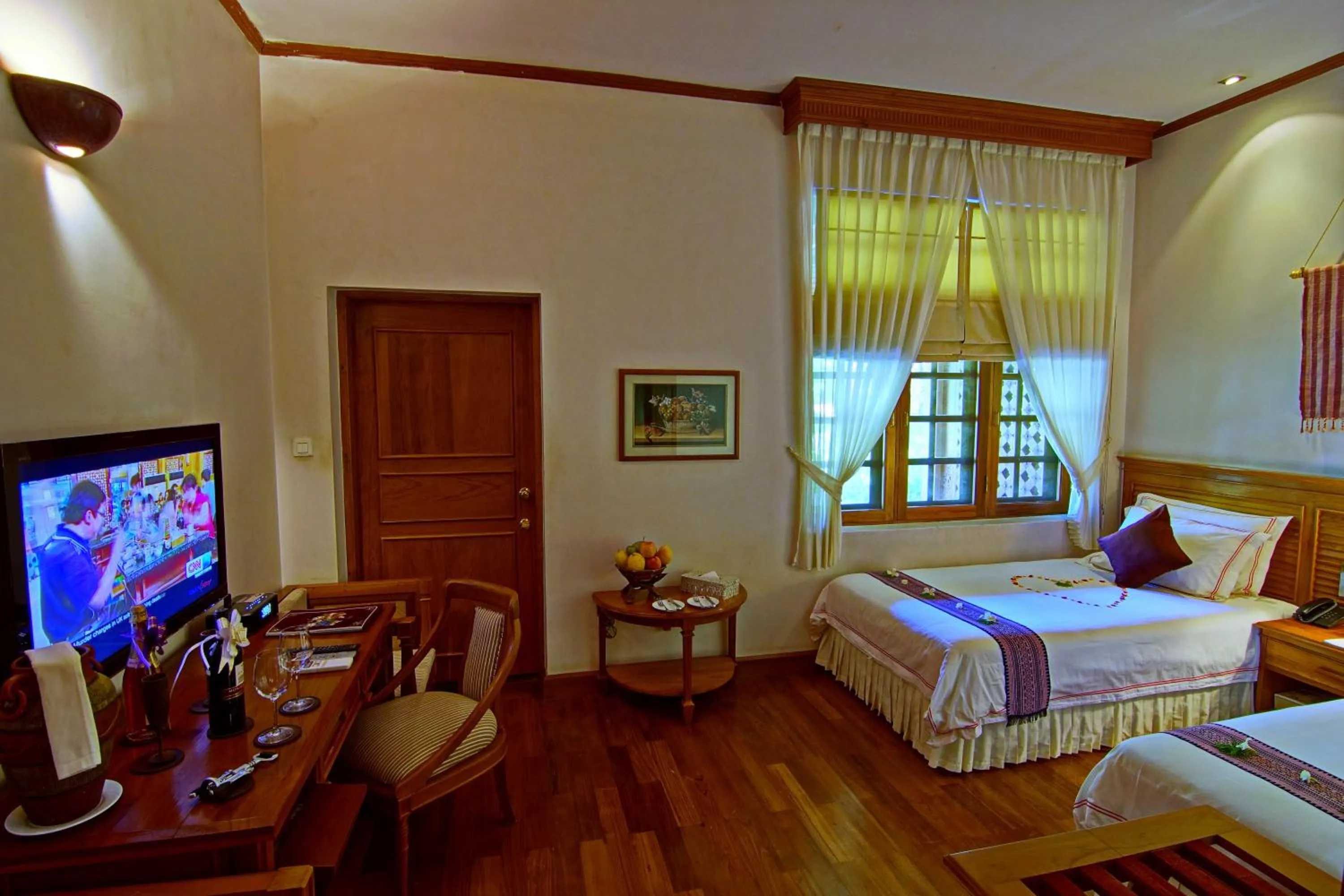 Bed in The Hotel by the Red Canal