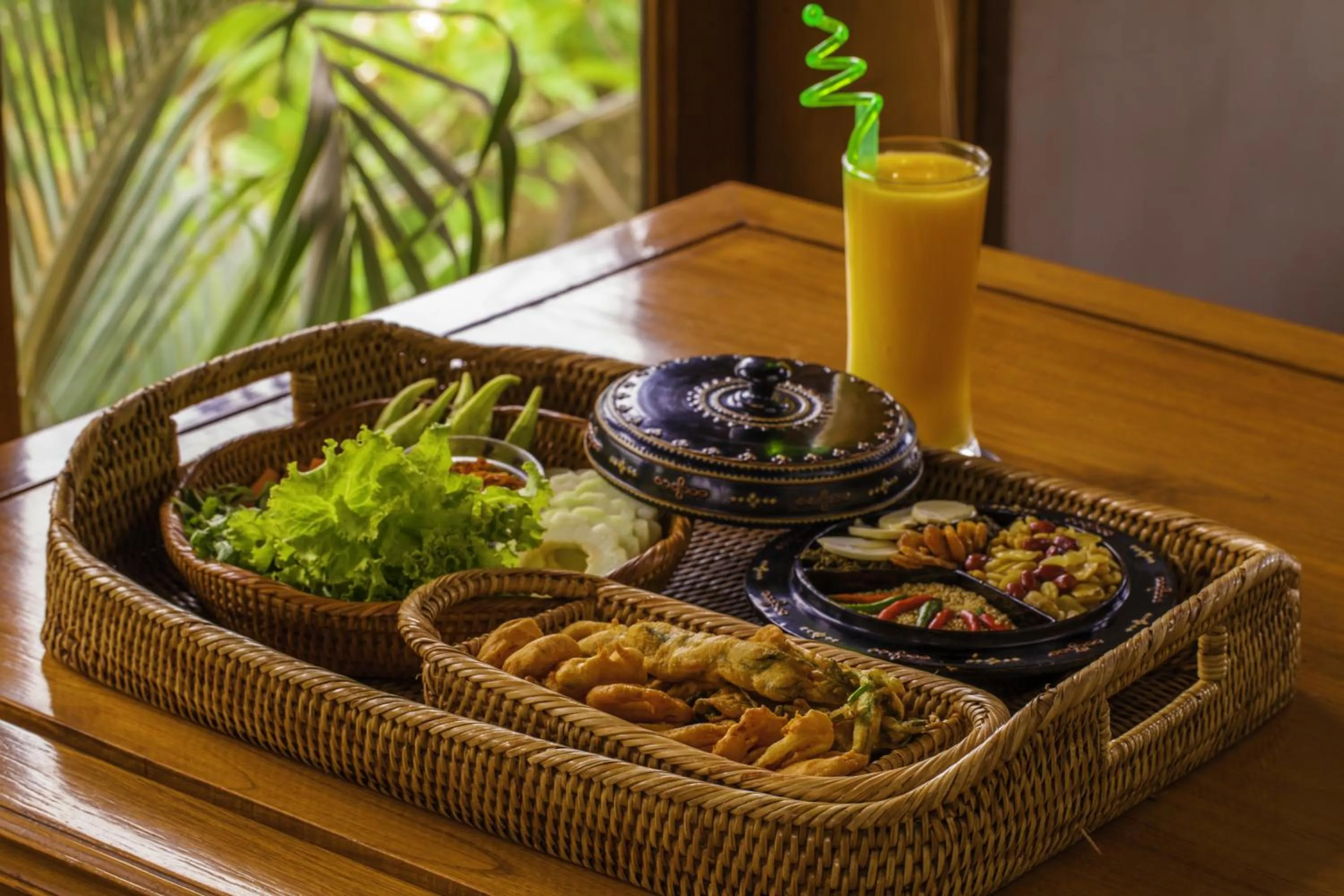 Restaurant/places to eat in The Hotel by the Red Canal