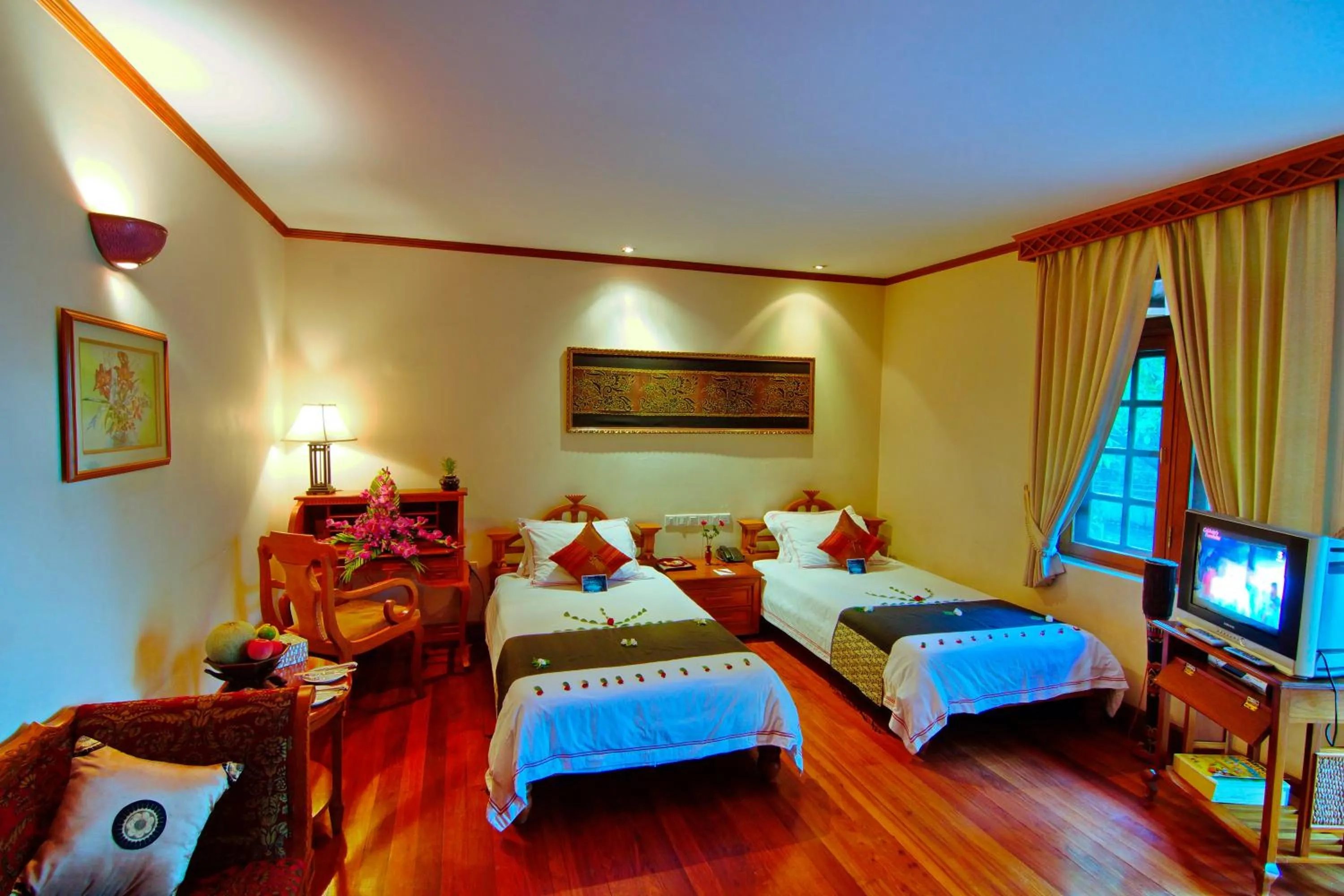 Bed in The Hotel by the Red Canal