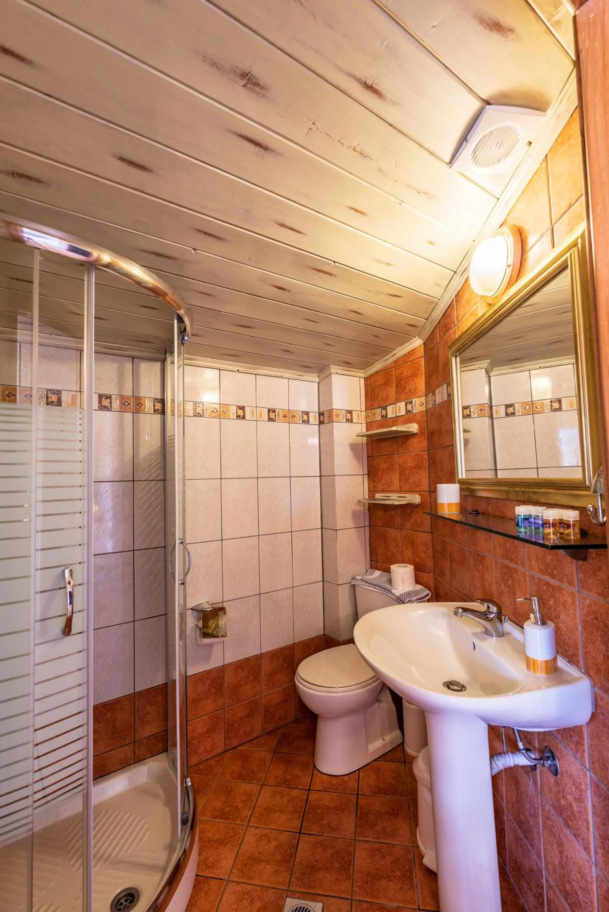 Shower in Hotel Hera