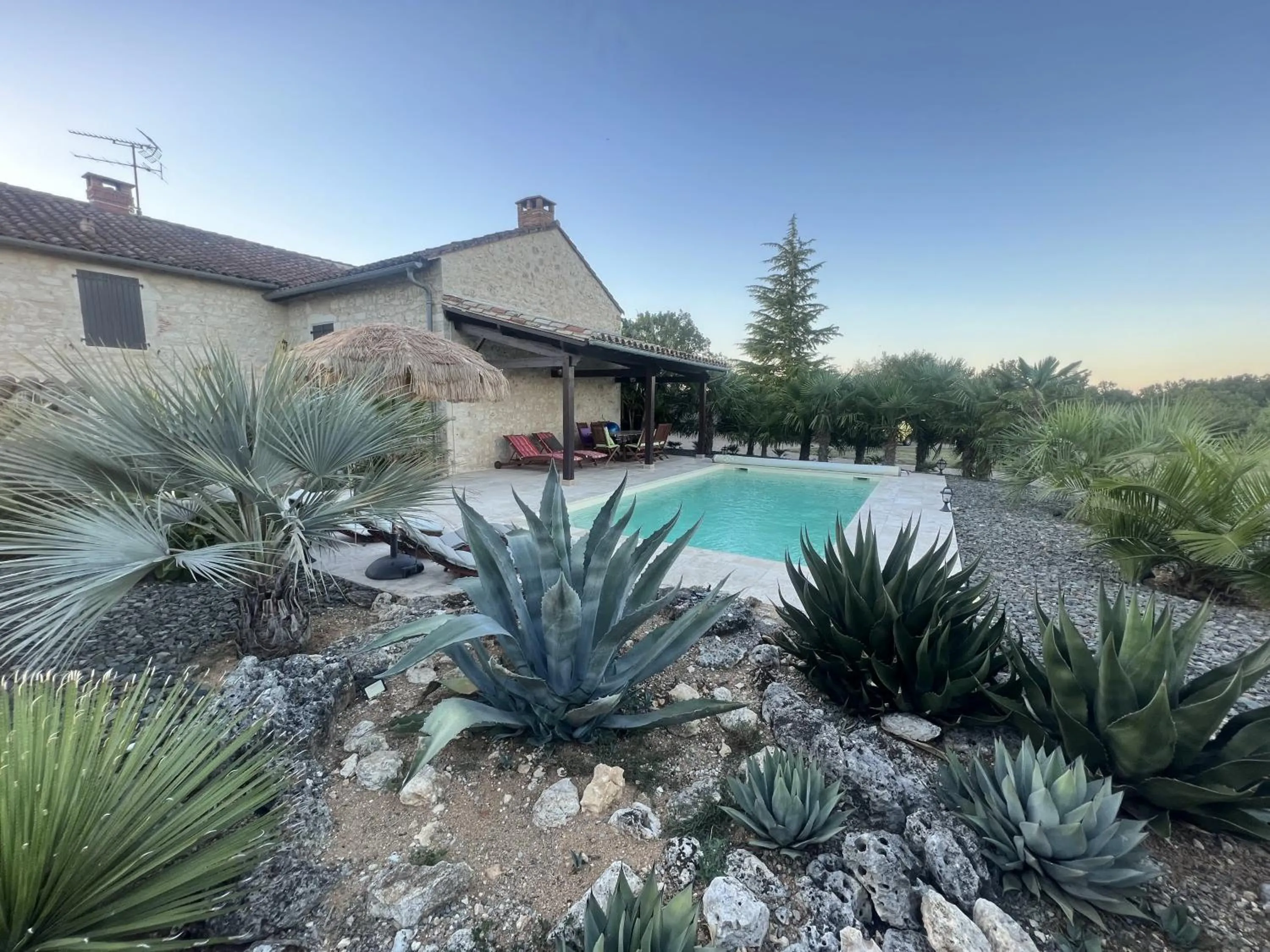 Swimming pool in Le Relais des Chevaliers "La Suite des Seigneurs"