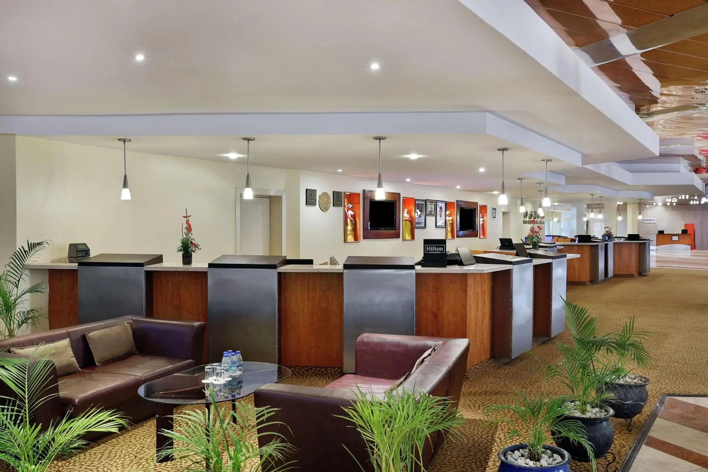 Lobby or reception in Transcorp Hilton Abuja Lobby or reception in Transcorp Hilton Abuja