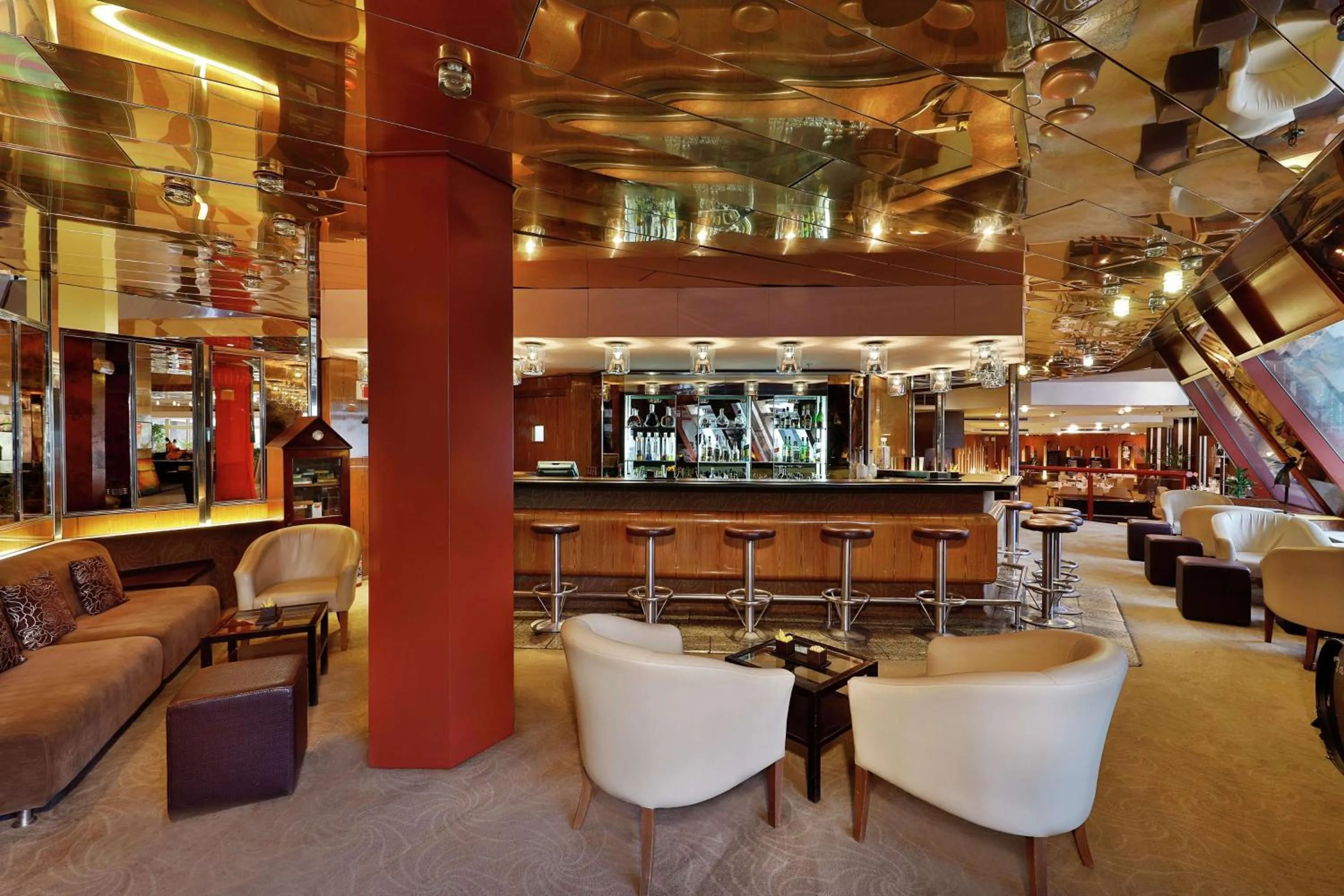 Lounge or bar in Transcorp Hilton Abuja