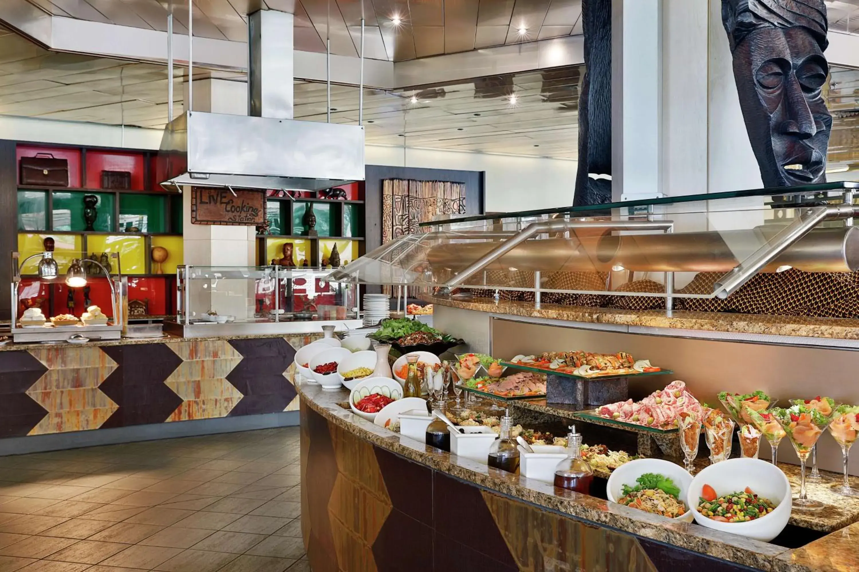 Restaurant/places to eat in Transcorp Hilton Abuja Restaurant/places to eat in Transcorp Hilton Abuja