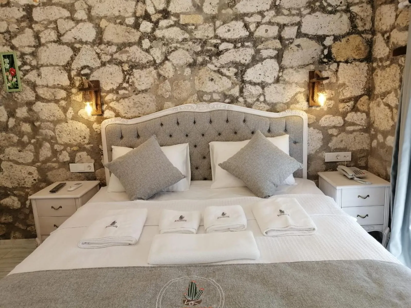 Bedroom in kaktüshan otel