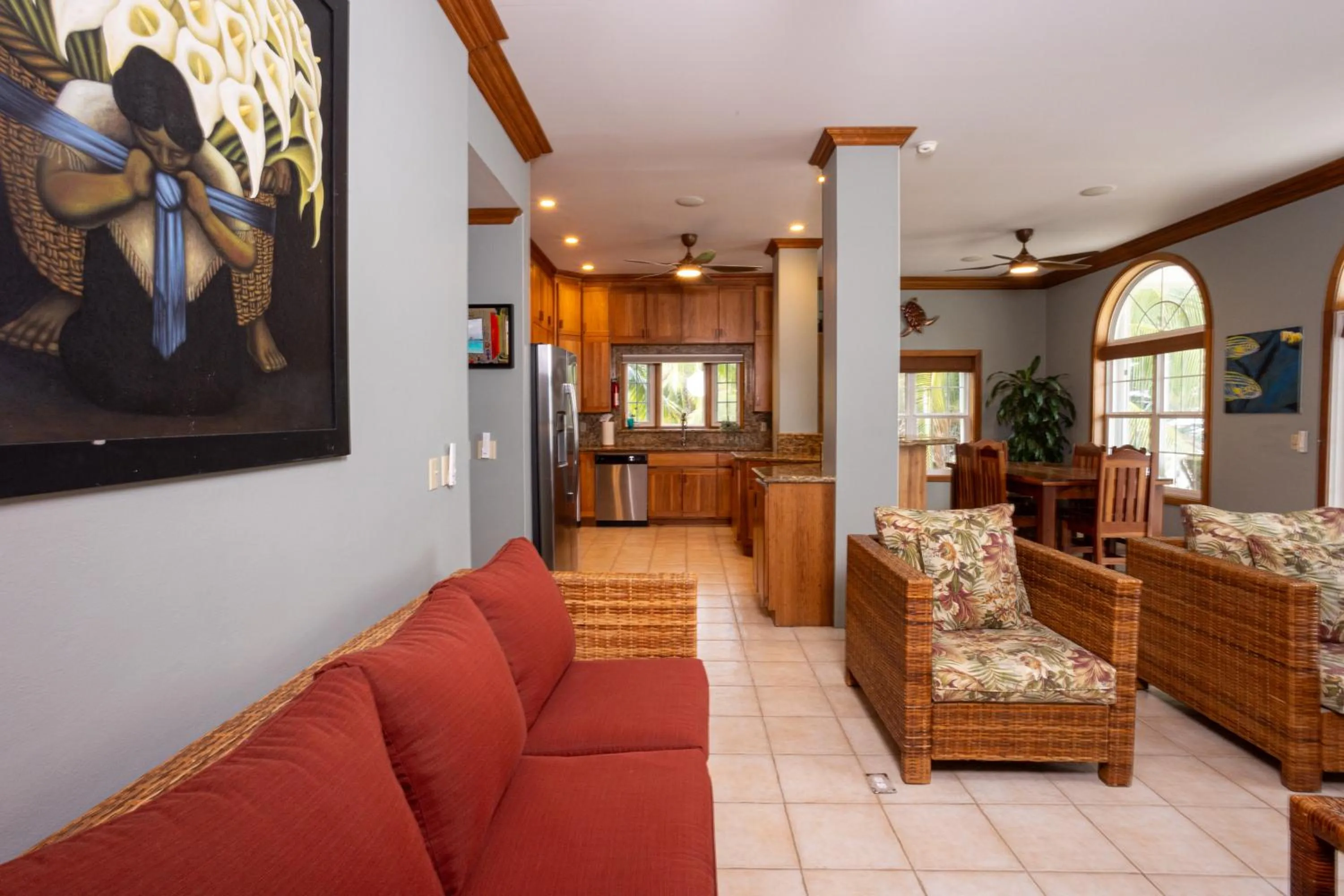 Living room in Tara Del Sol Resort