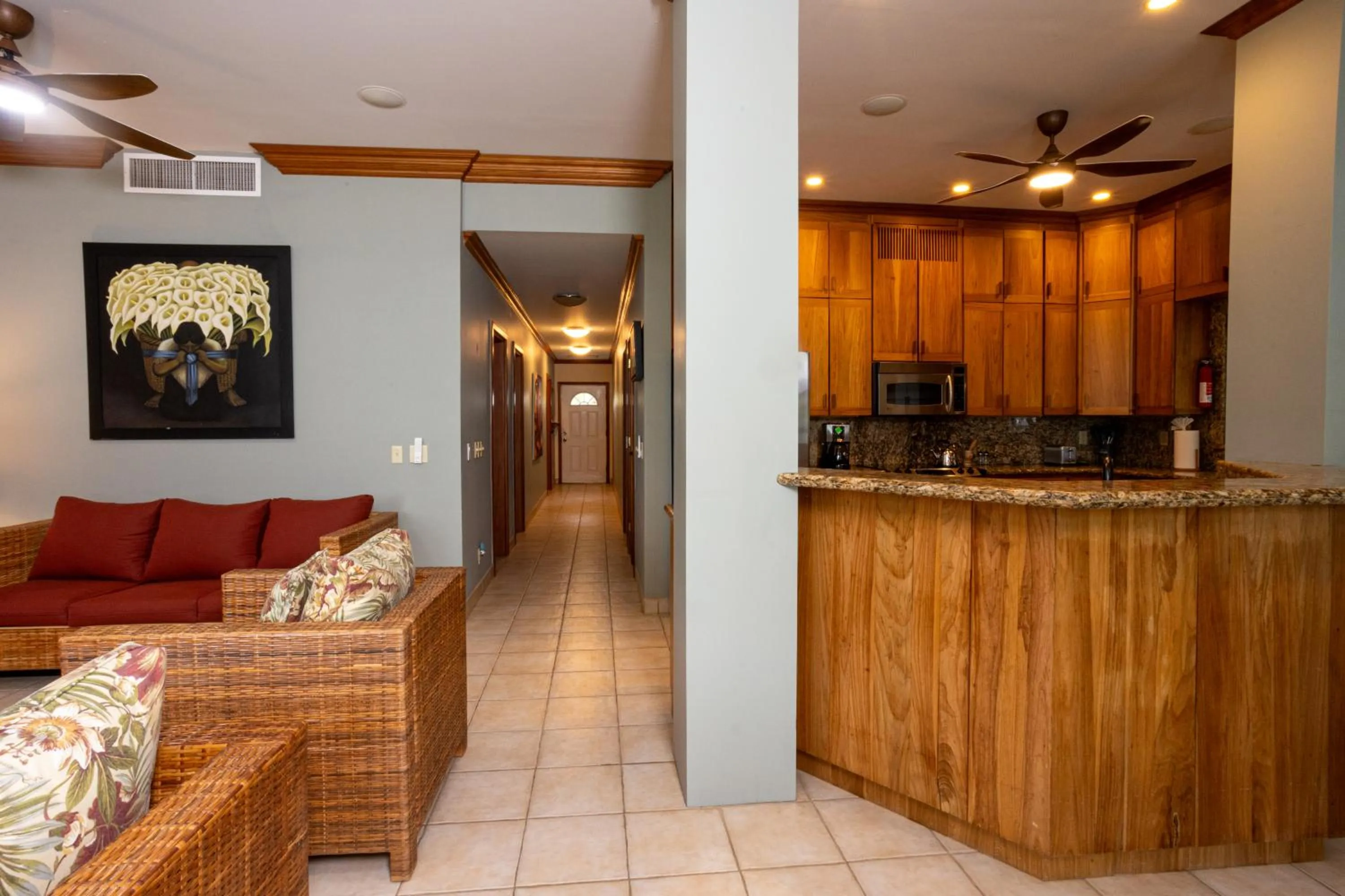 Living room in Tara Del Sol Resort