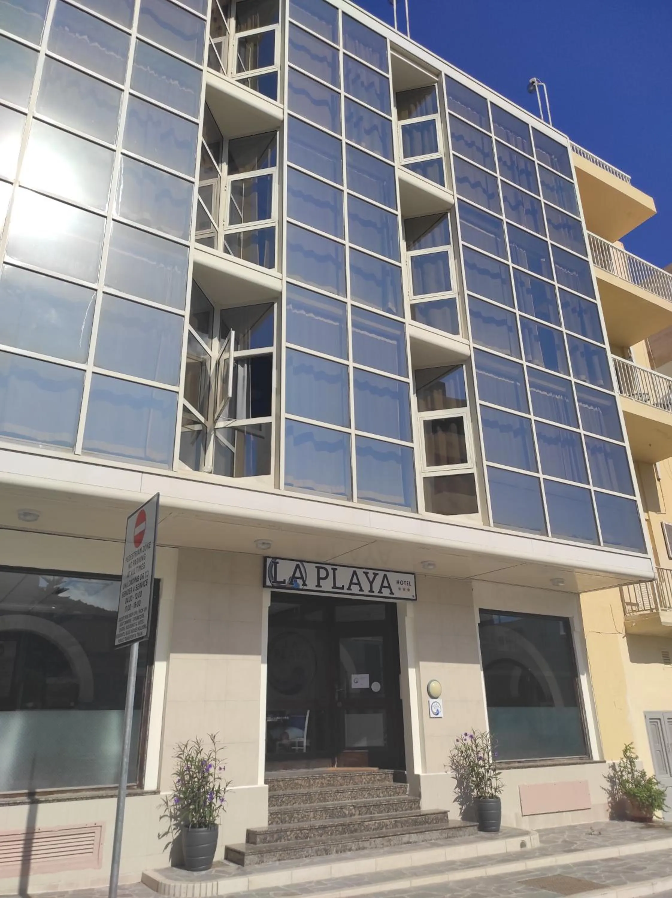 Property building in La Playa Hotel