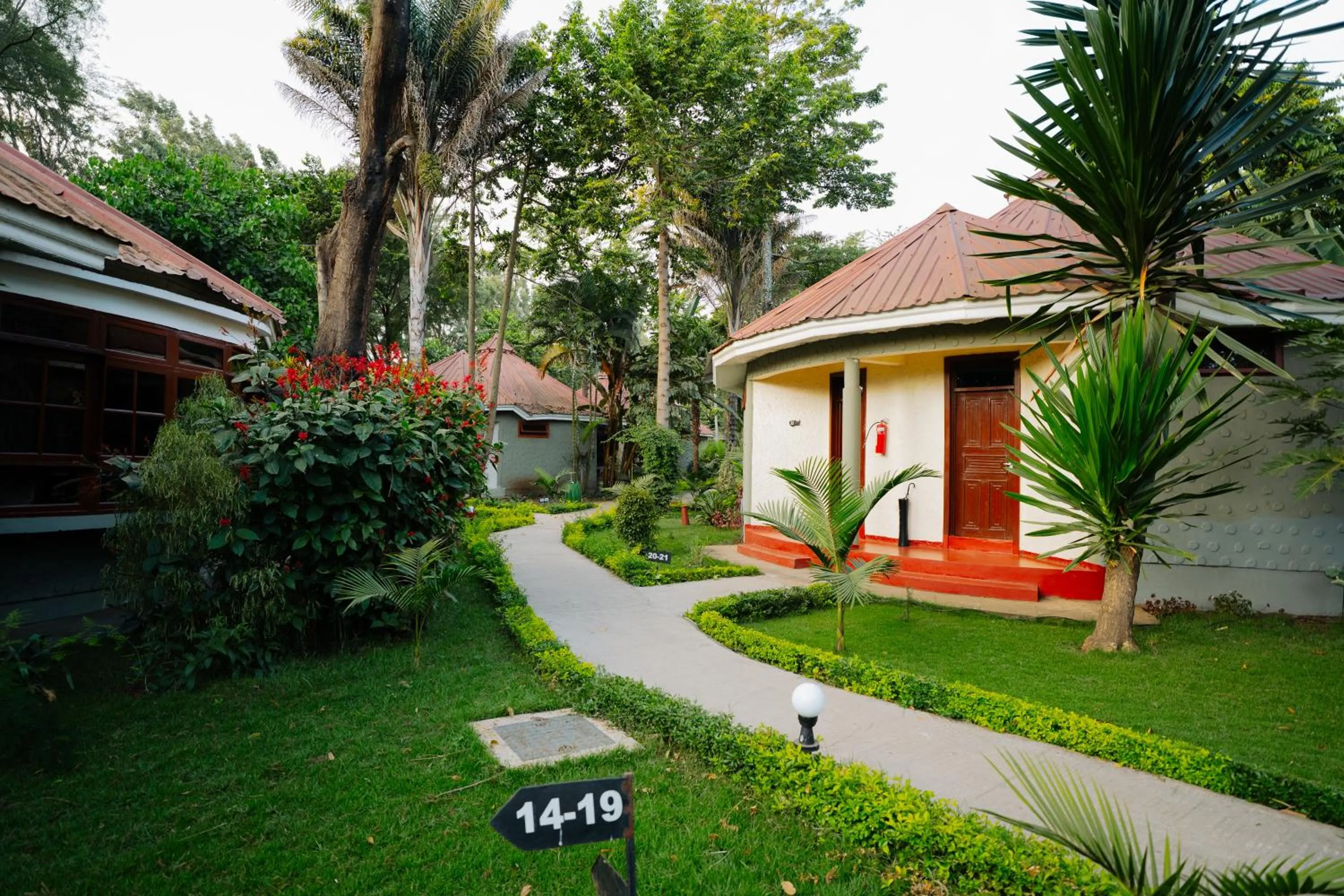 Property building in Arusha Planet Lodge