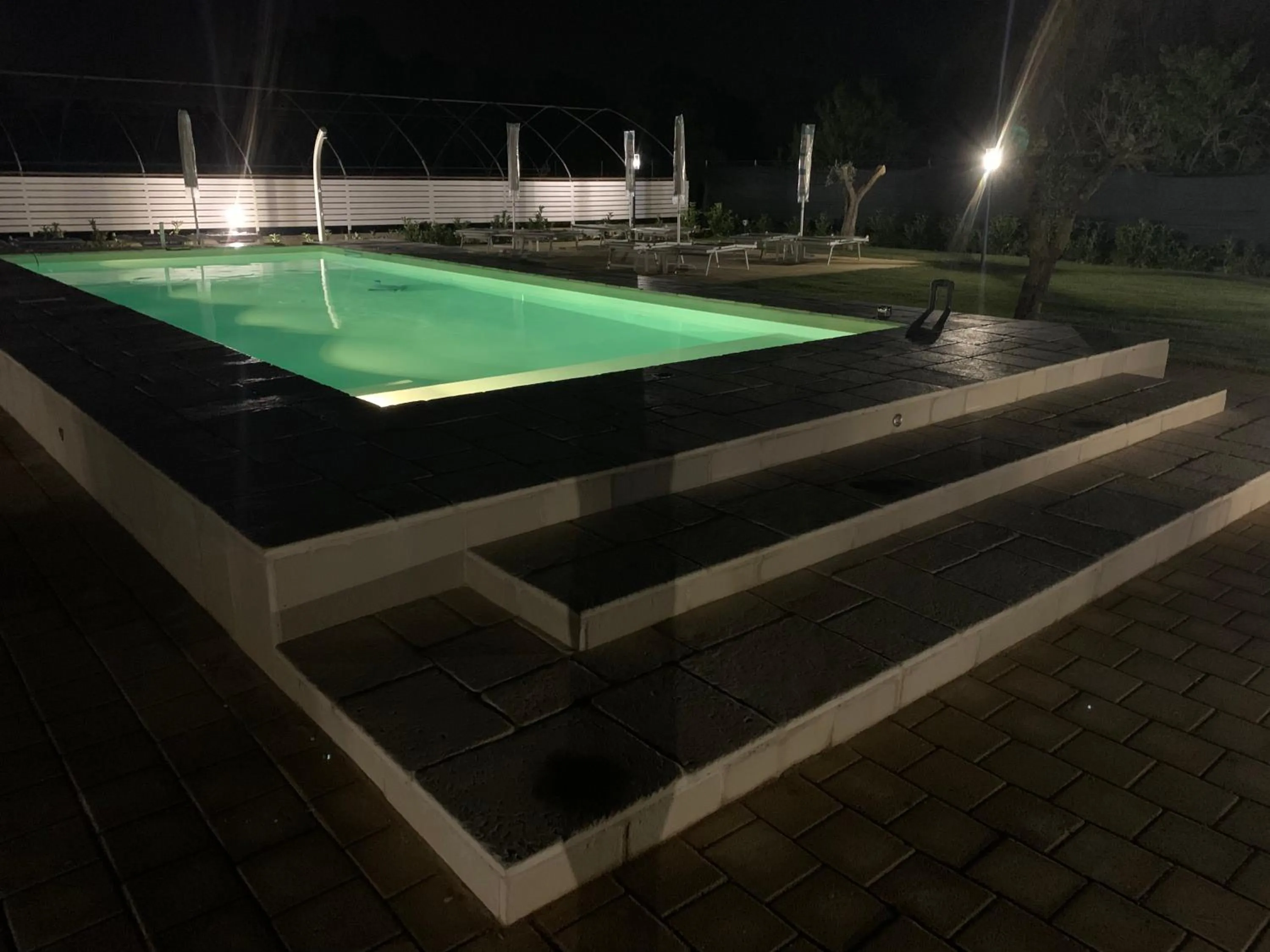 Swimming pool in B&B CASA CALETA