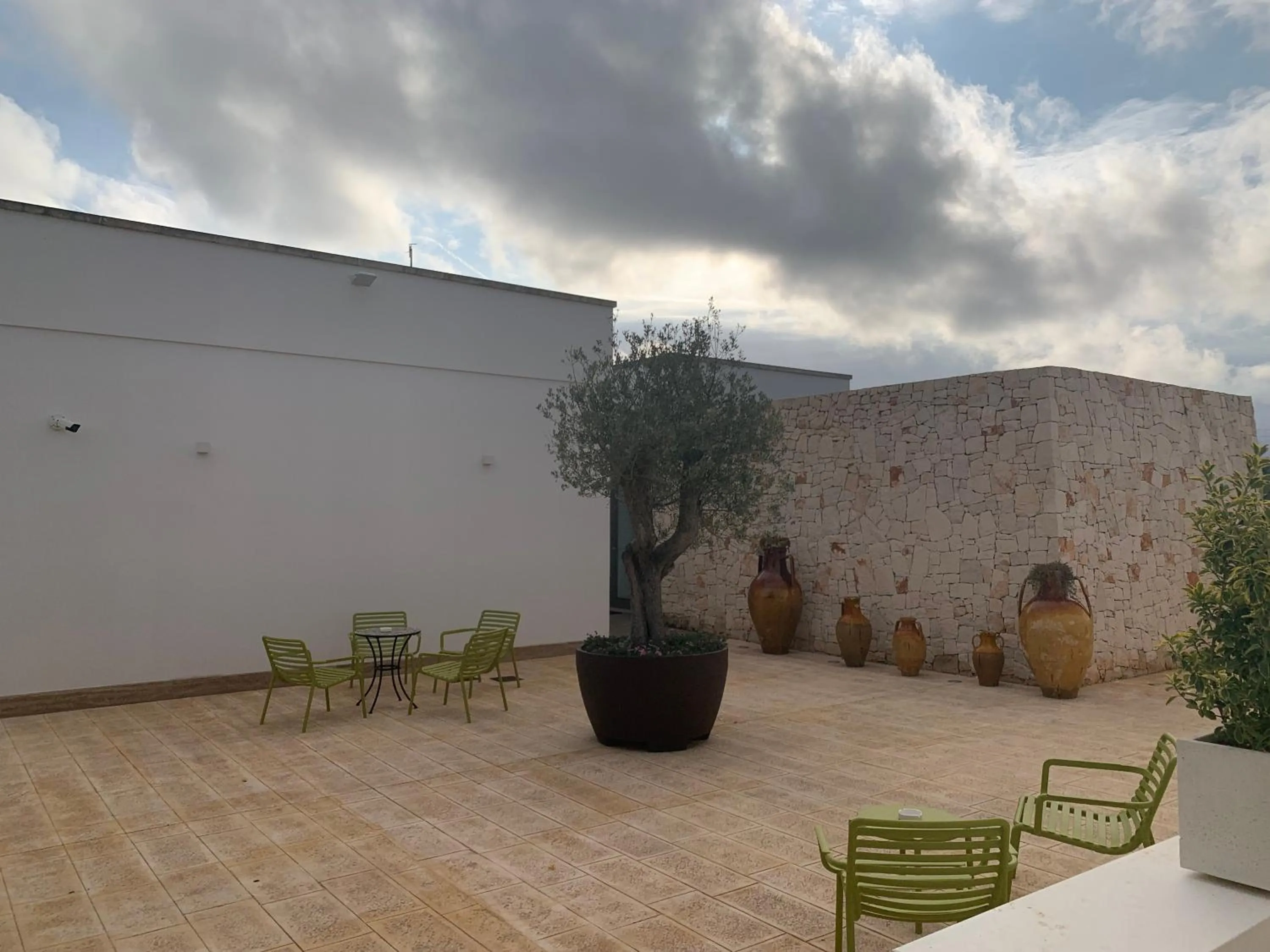 Patio in B&B CASA CALETA