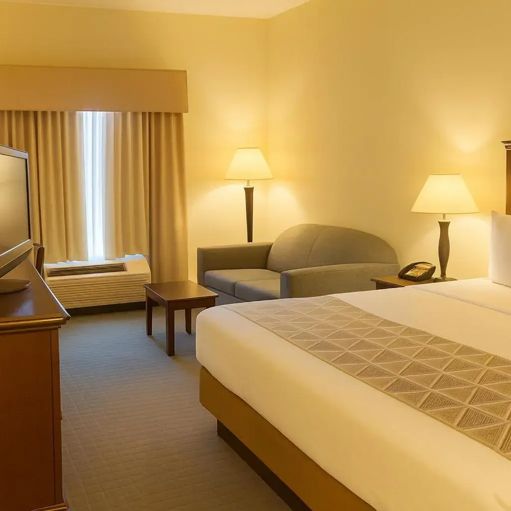 1 King Bed with Sofa Bed - Non-Smoking in Ambassador Inn & Suites Tuscaloosa University I-20 1 King Bed with Sofa Bed - Non-Smoking in Ambassador Inn & Suites Tuscaloosa University I-20