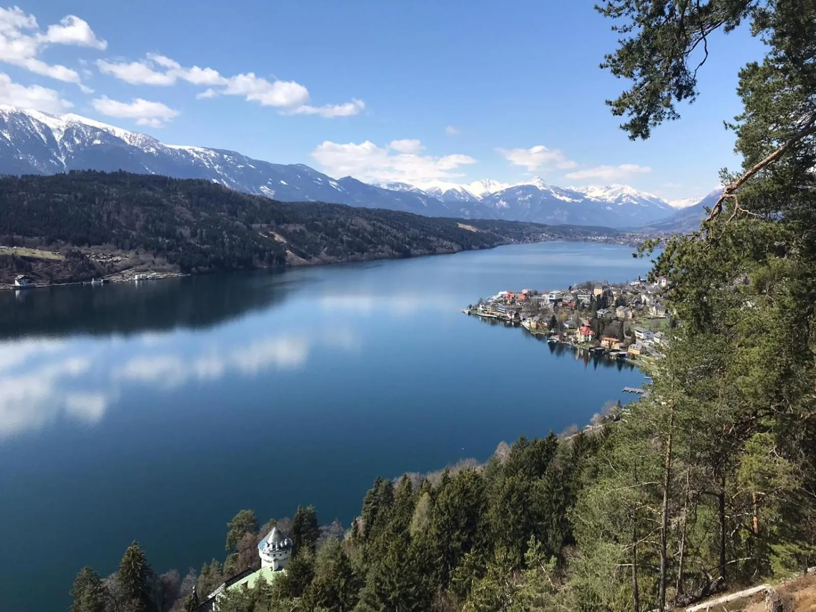 Lake view in Landhaus Schönblick