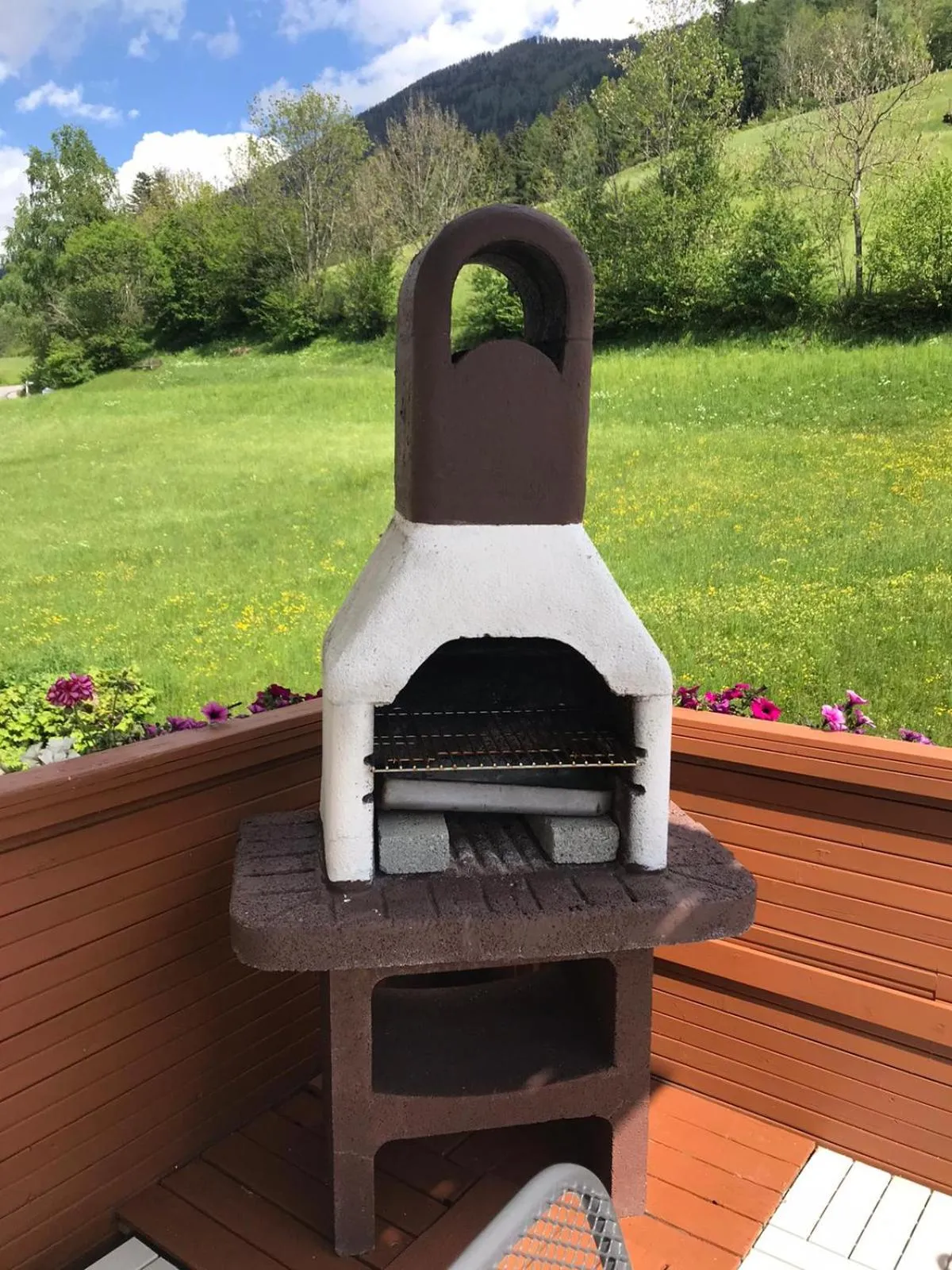 BBQ facilities in Landhaus Schönblick