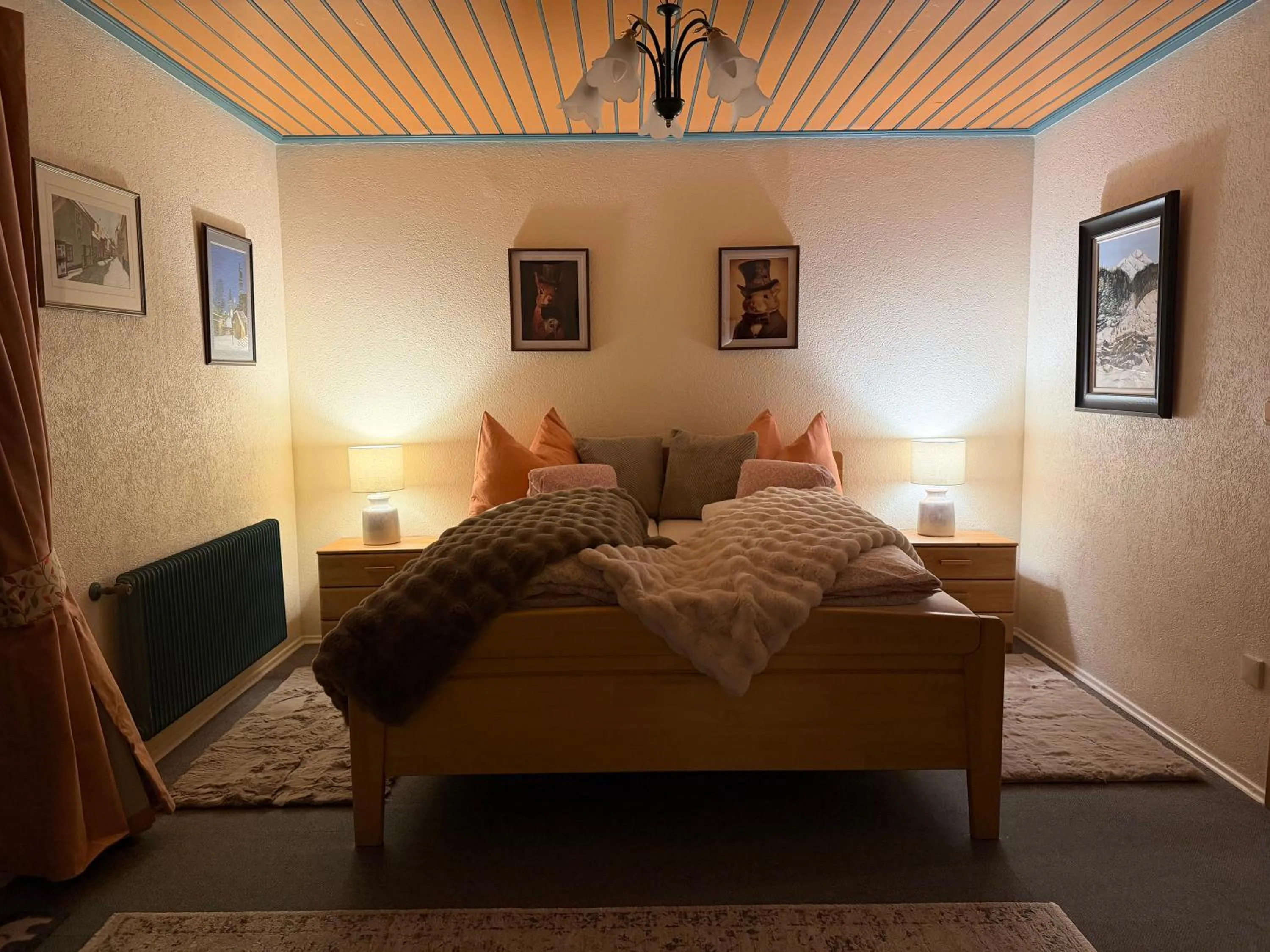 Bed in Landhaus Schönblick