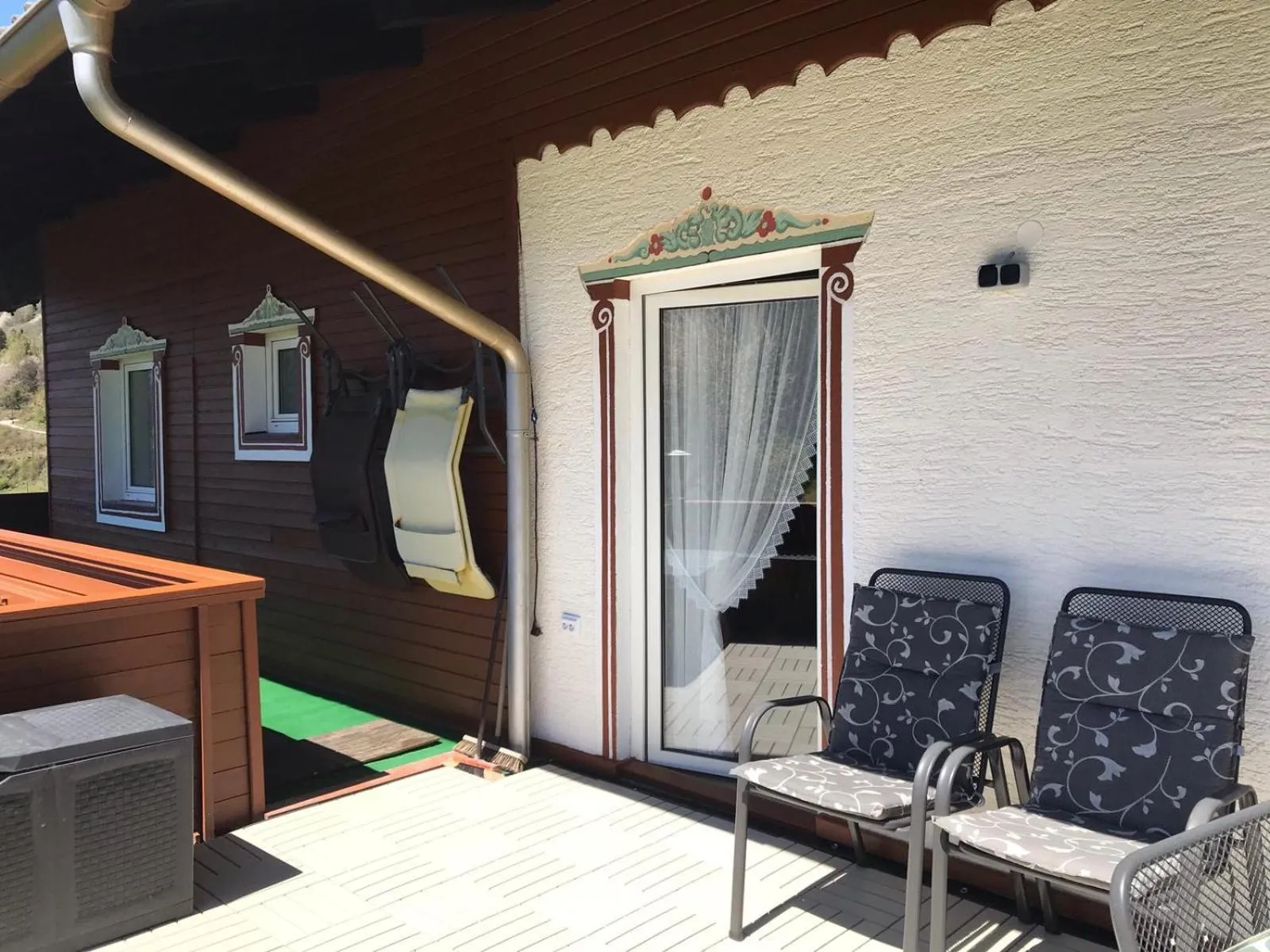 Patio in Landhaus Schönblick