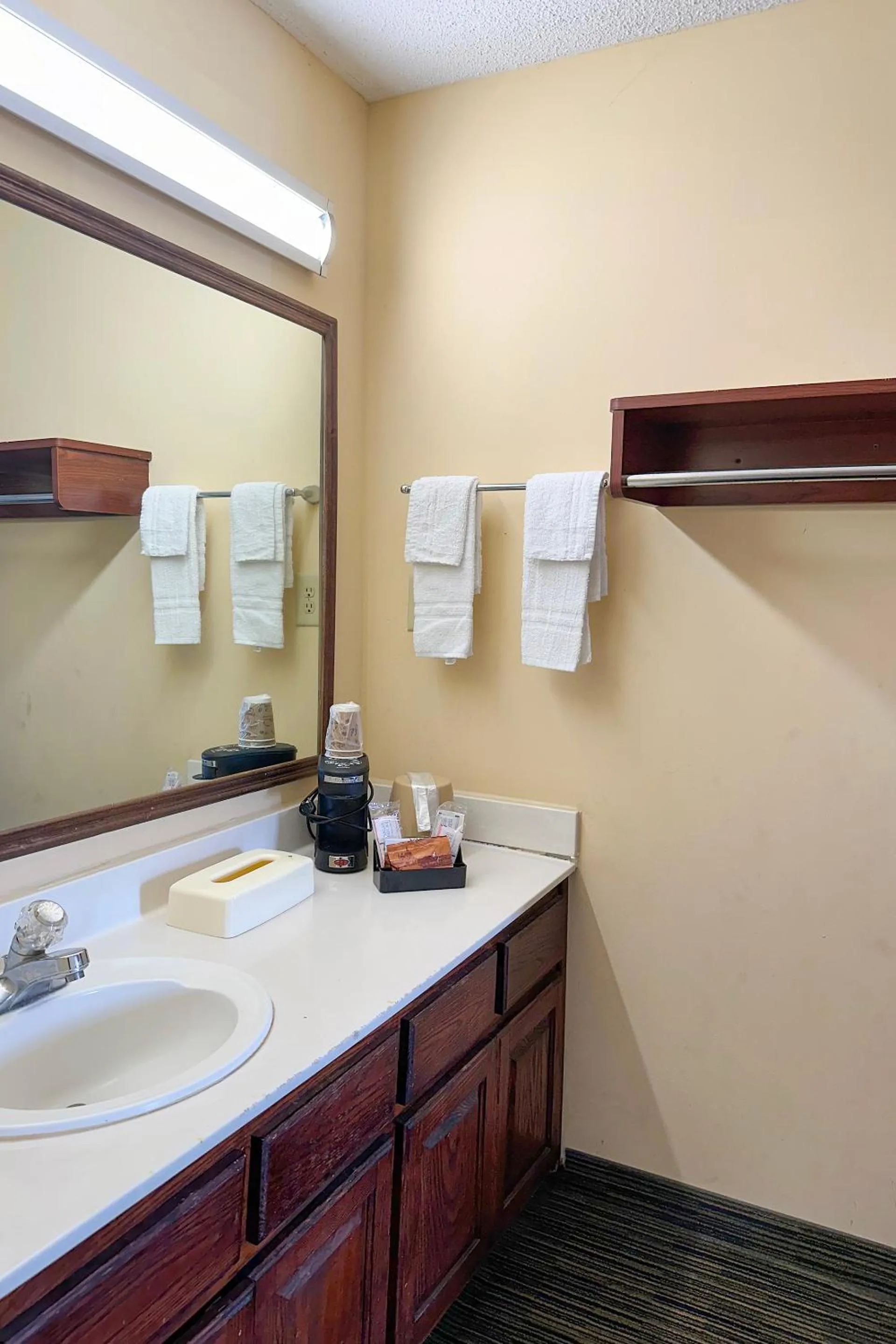 Bathroom in Bonita Lakes Inn by Capital O Meridian I20