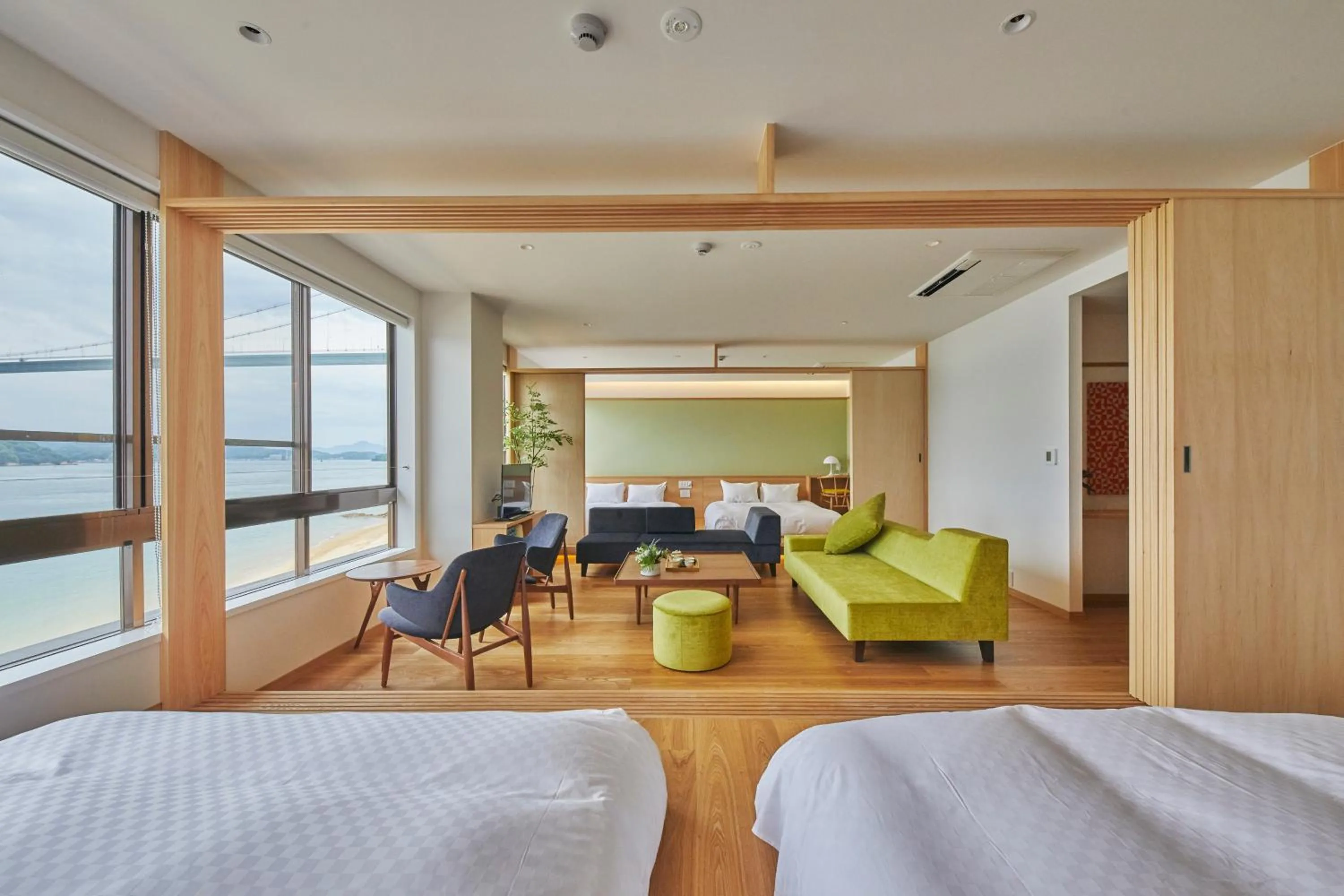 View (from property/room), Bed in Glamprook Shimanami